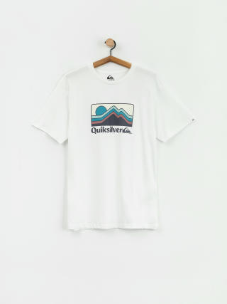 Tricou Quiksilver Qs Gradient Mountains (white)