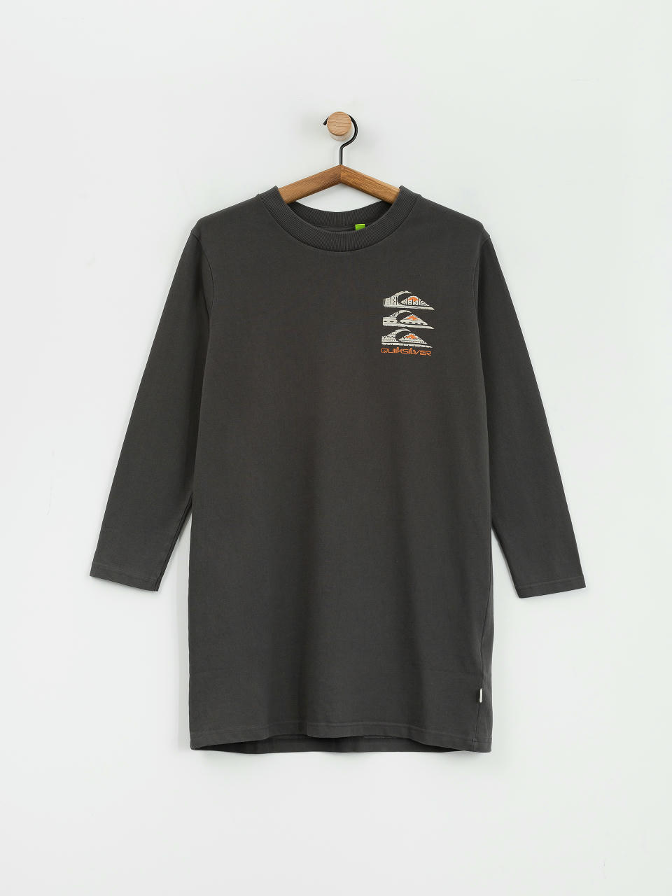 Longsleeve Quiksilver Uni Ls Tee Dress Wmn (tarmac)