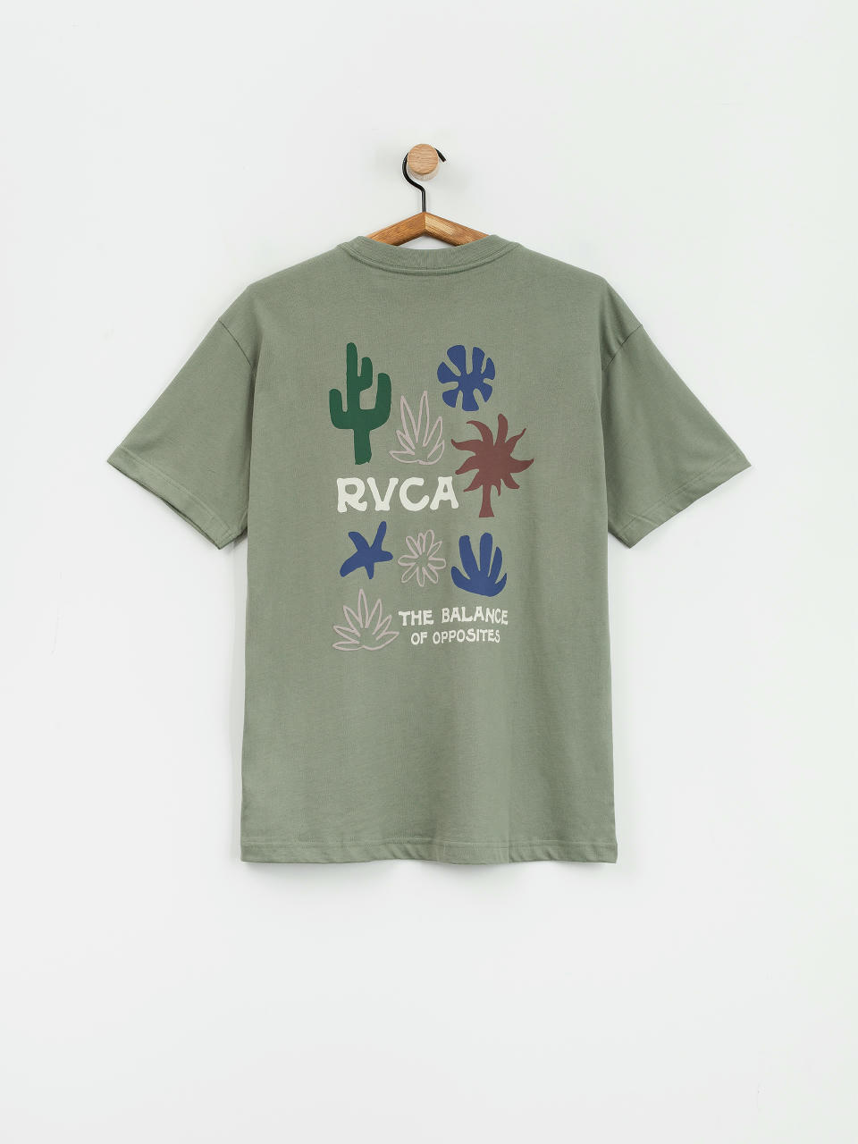 Tricou RVCA Desert Cuts (jade)