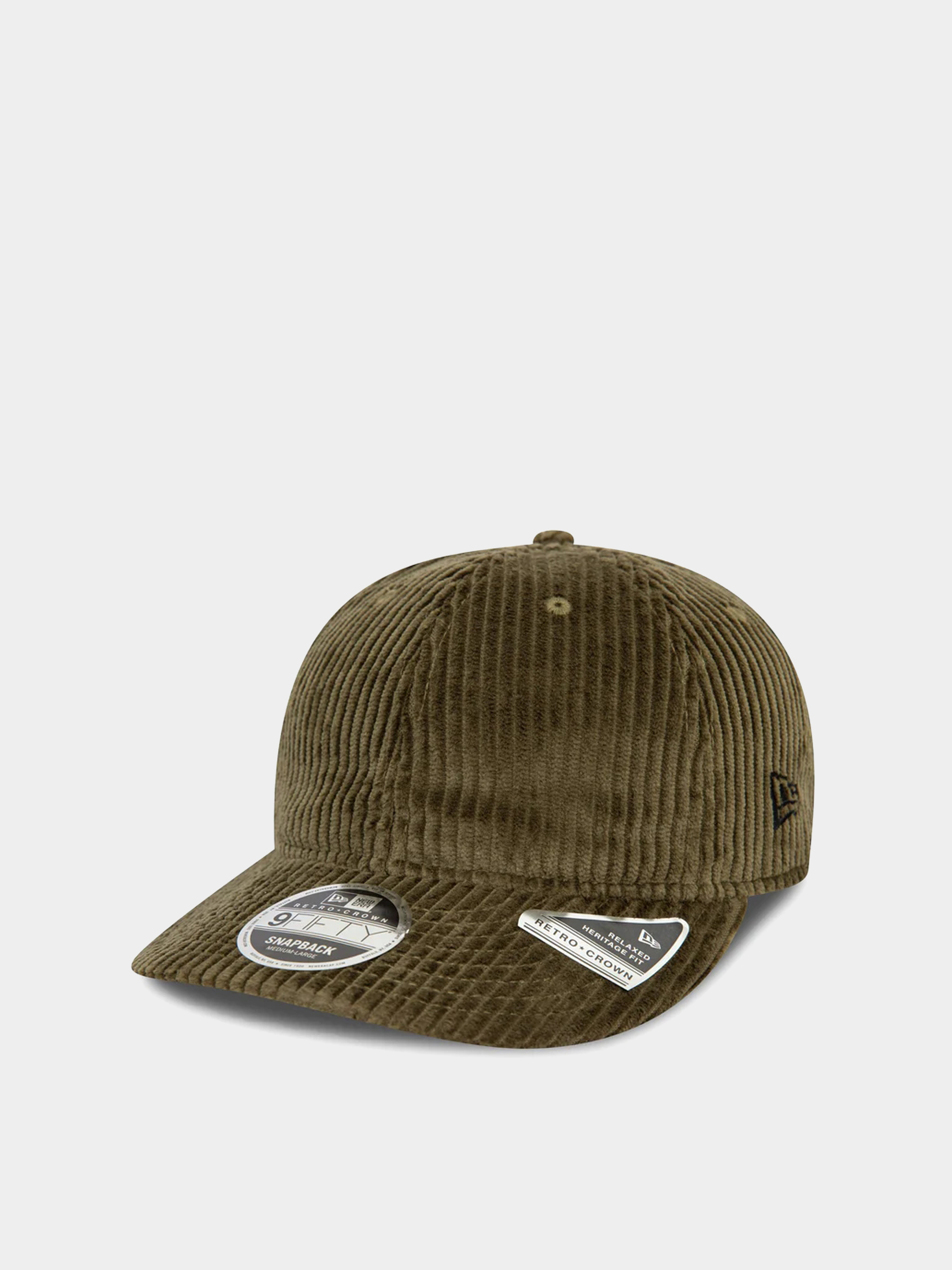 Șapcă New Era Cord 9Fifty Retro Crown (khaki)