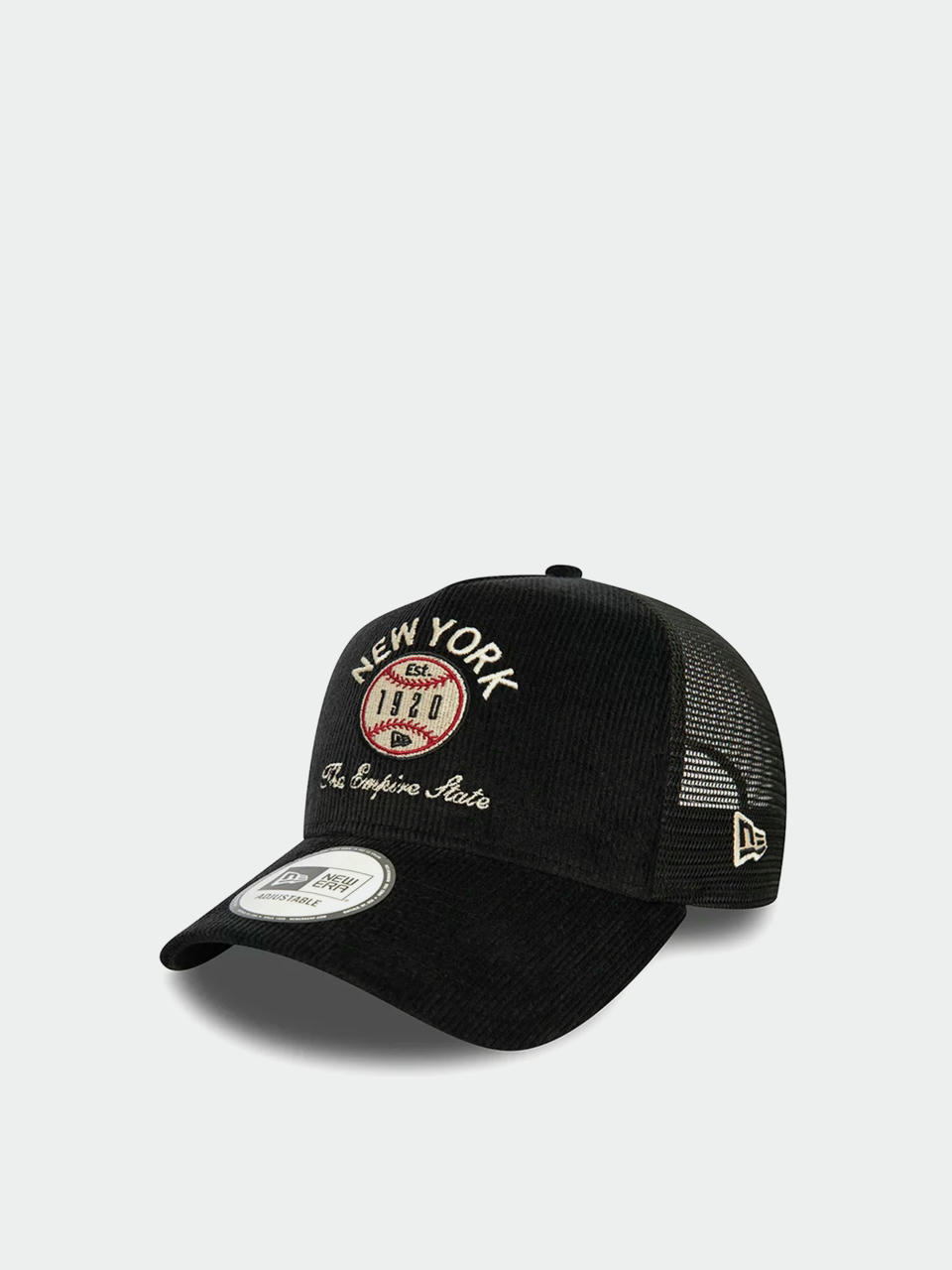 Șapcă New Era Cord Graphic Trucker (black)