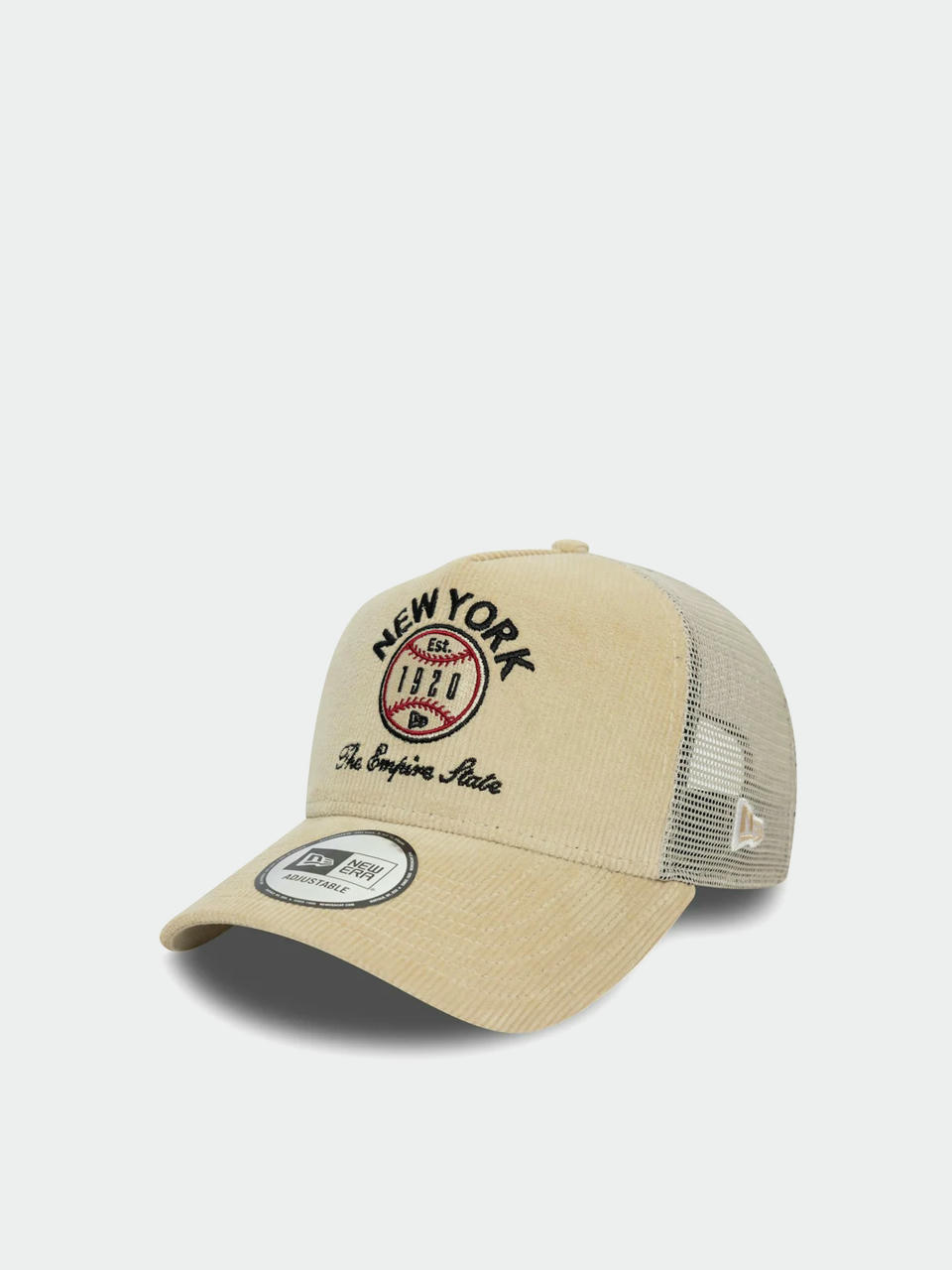 Șapcă New Era Cord Graphic Trucker (stone)