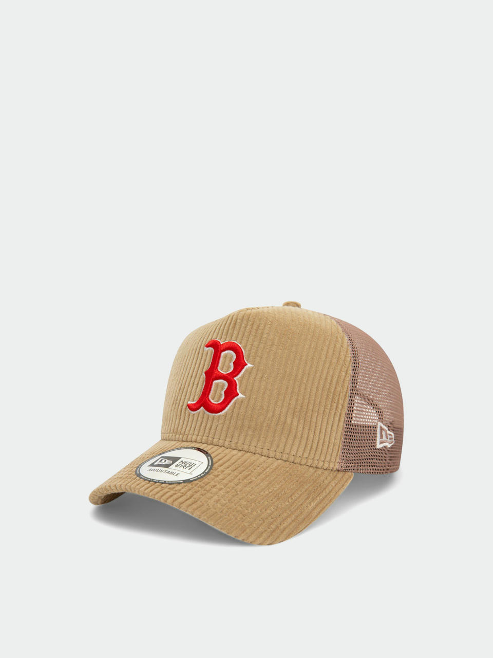 Șapcă New Era Mlb Cord Trucker Boston Red Sox (beige)