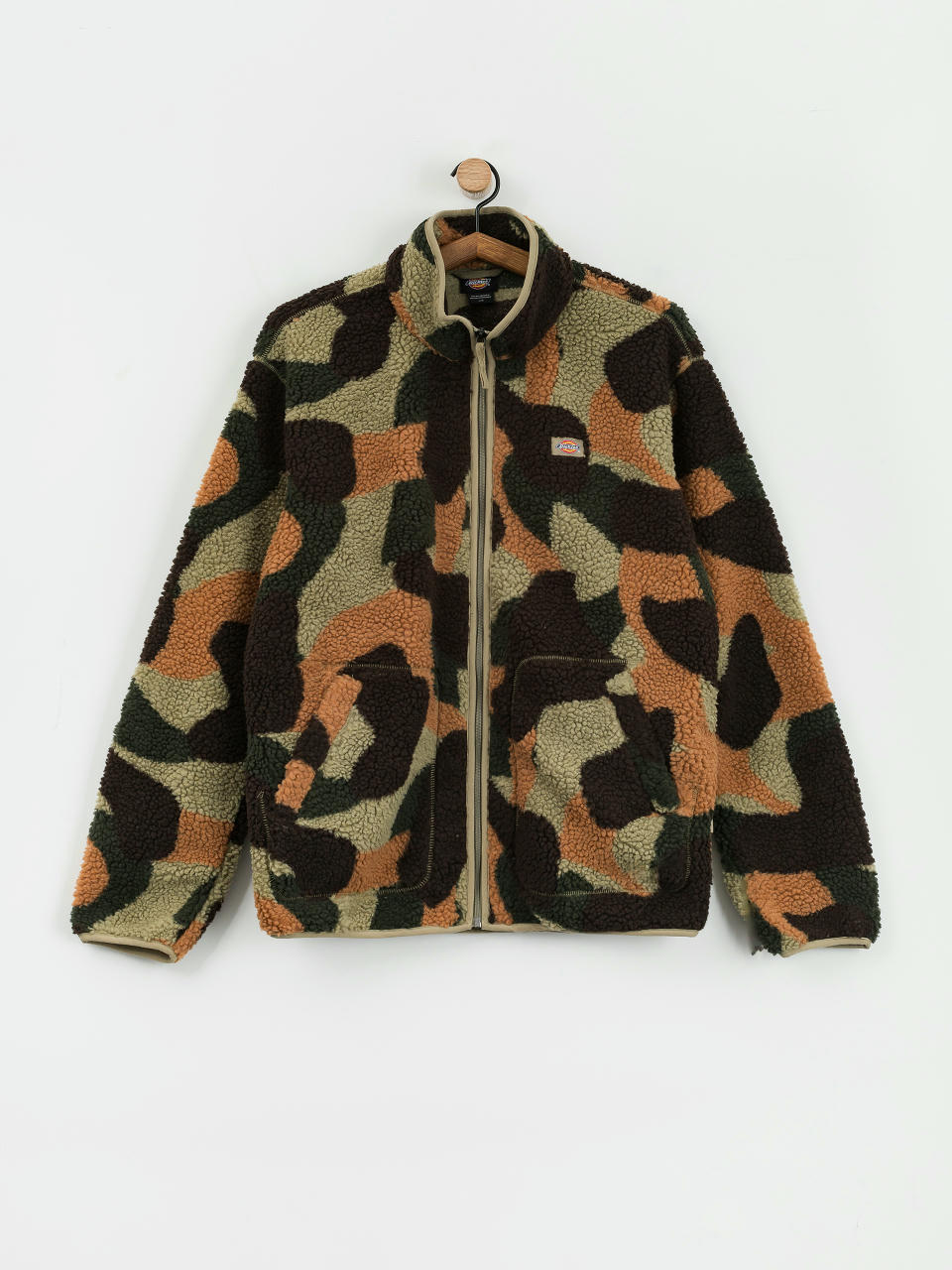 Pentru bărbați Hanorac din fleece Dickies Mount Hope Camo (imperial green)