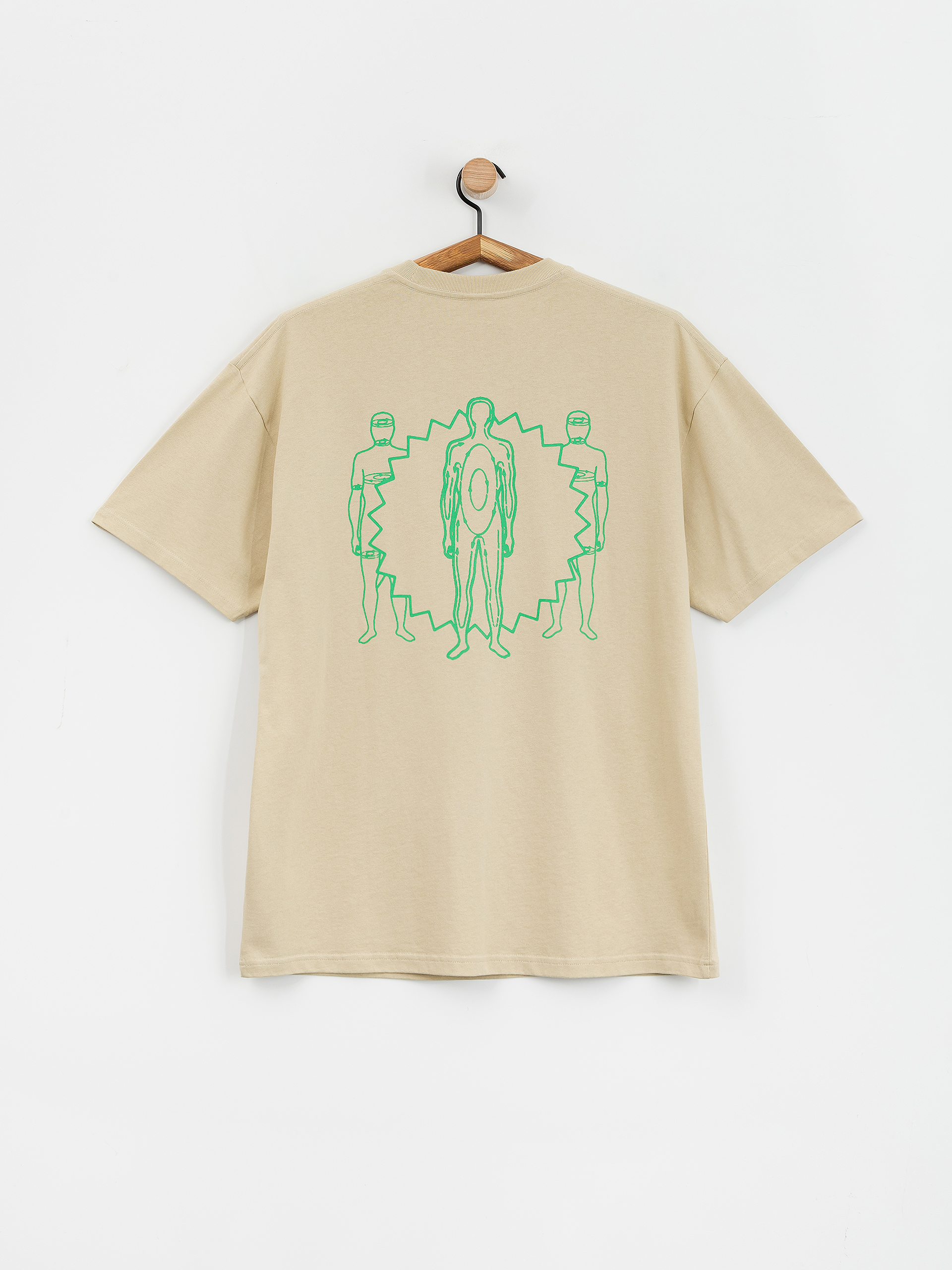 Tricou Polar Skate Anyone Out There (sand)