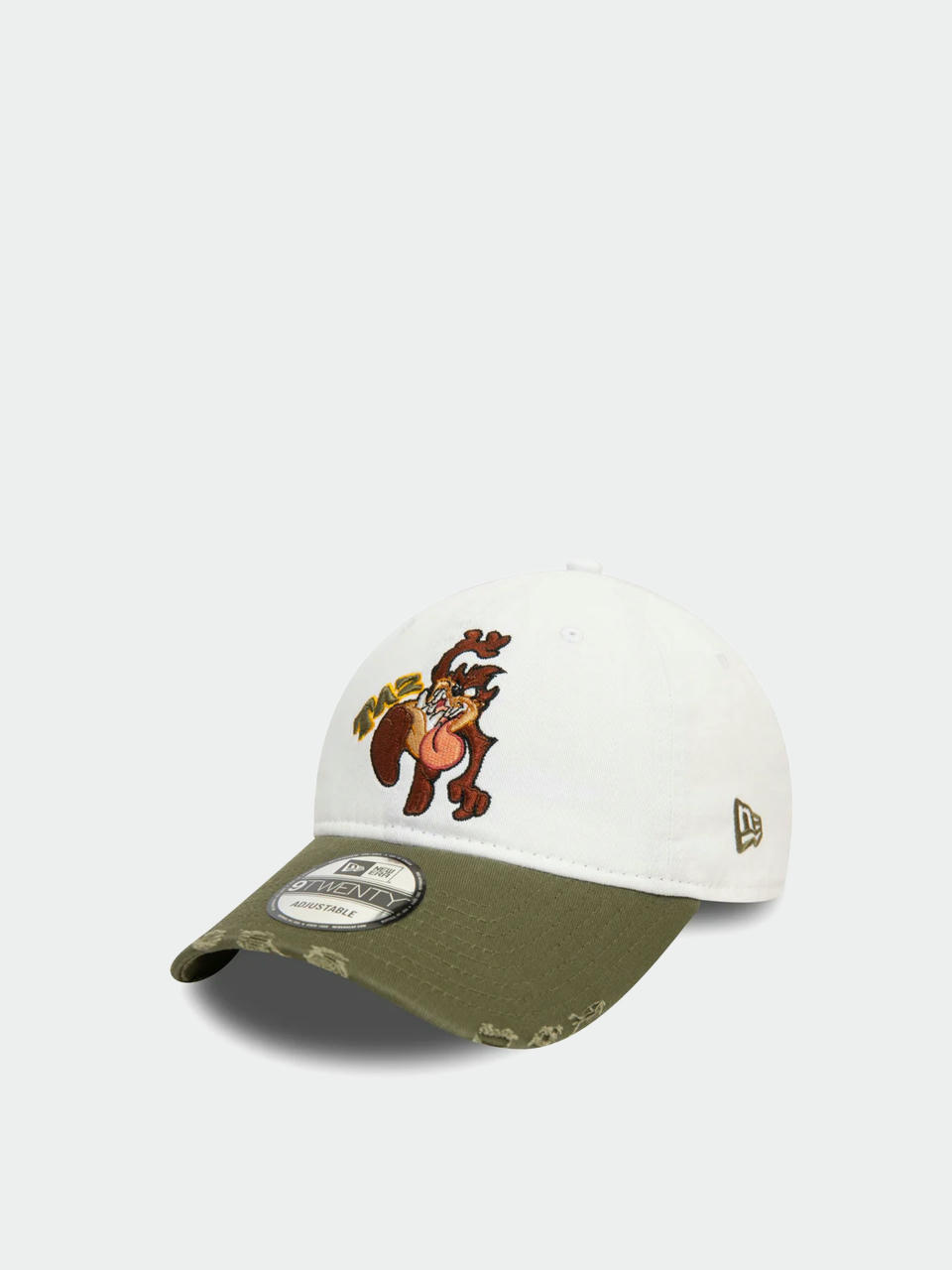 Șapcă New Era Warner Bros Washed 9Twenty Taz (khaki/white)