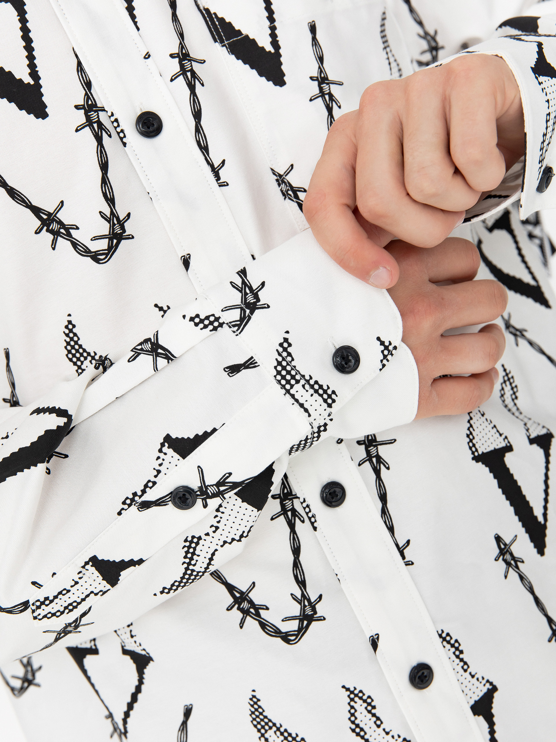 Cămașă Volcom Fergadelic Woven Ls (white)