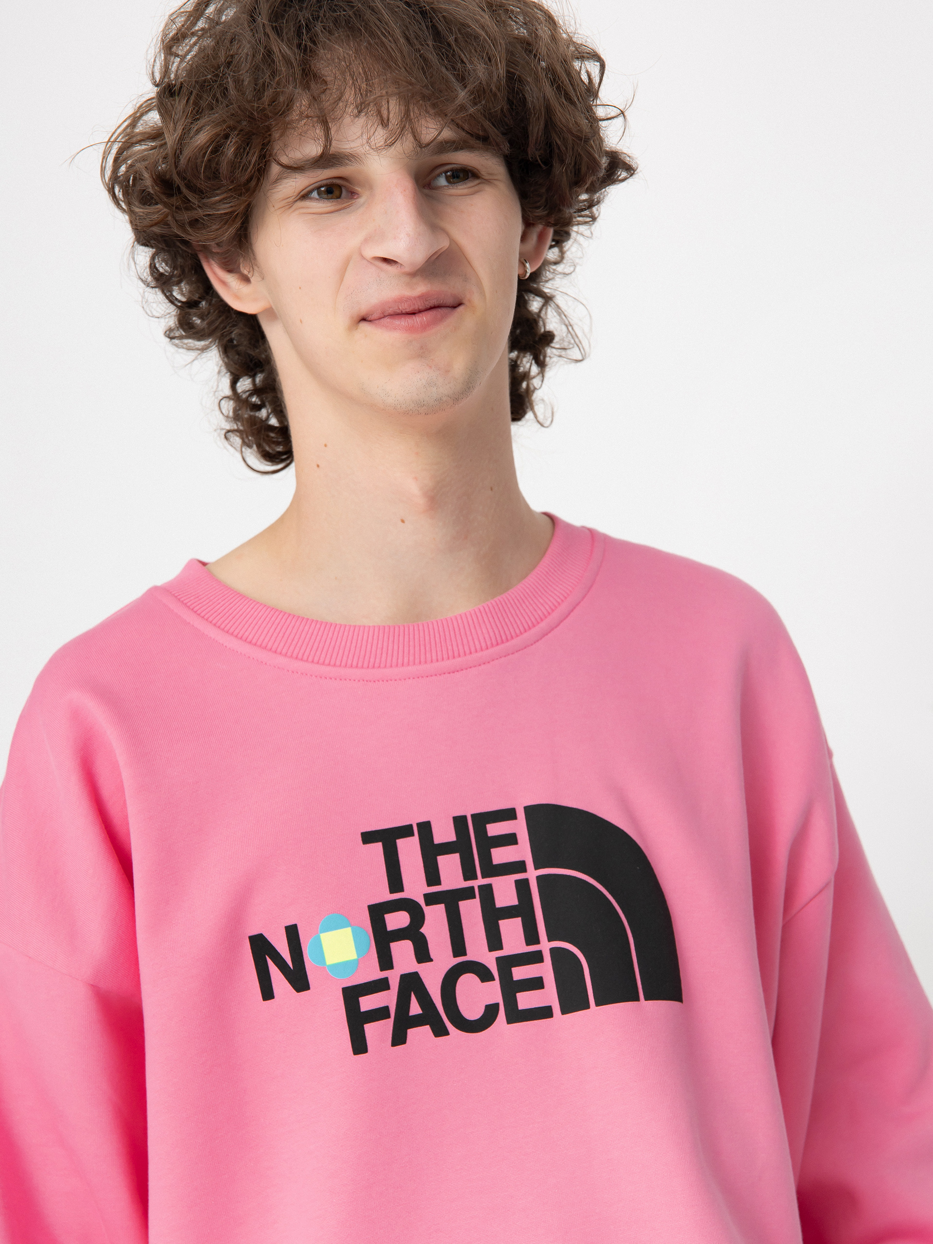 Hanorac The North Face X Yinka Ilori Crew (gamma pink)
