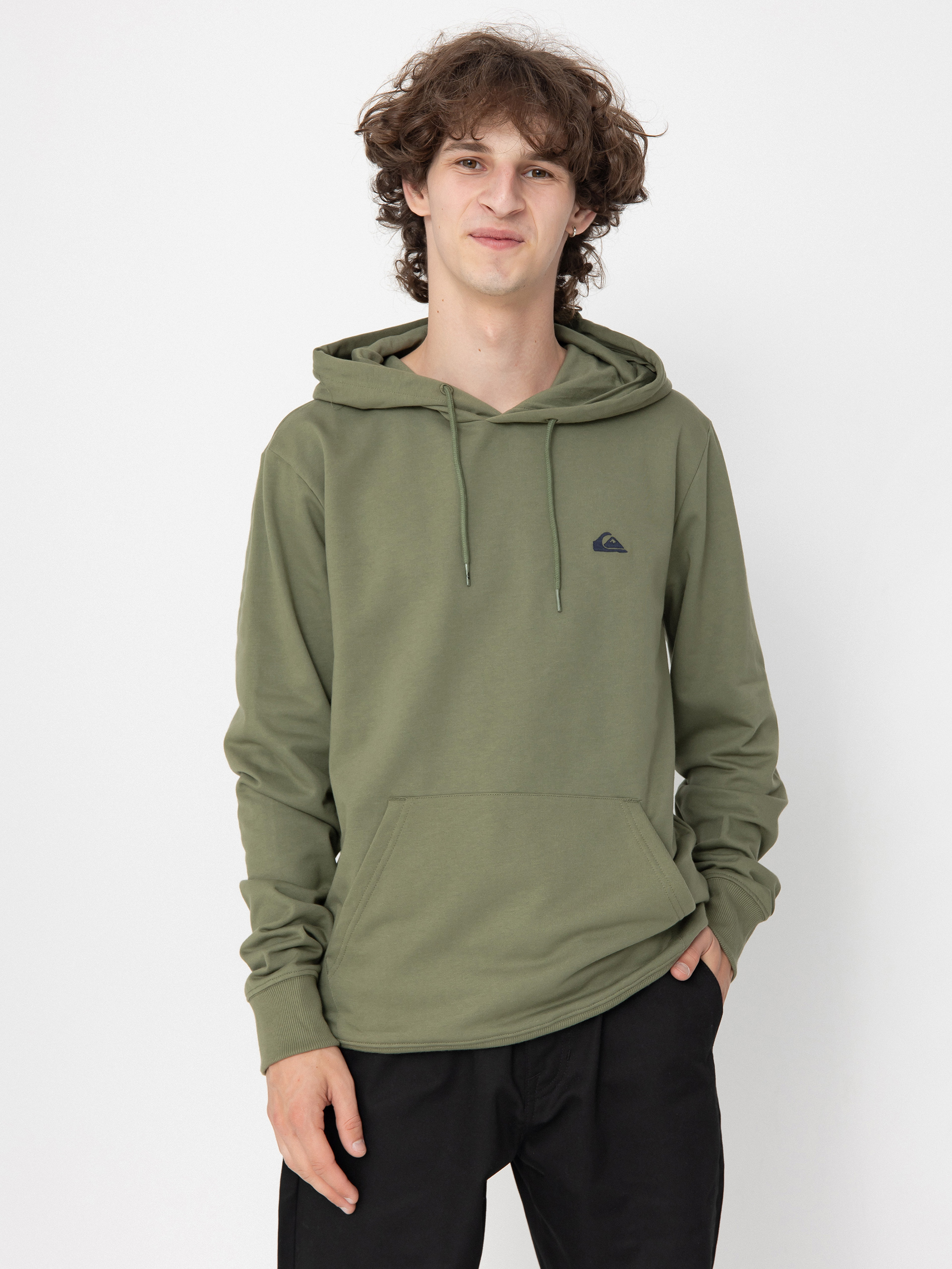 Hanorac cu glugă Quiksilver Basic HD (four leaf clover)