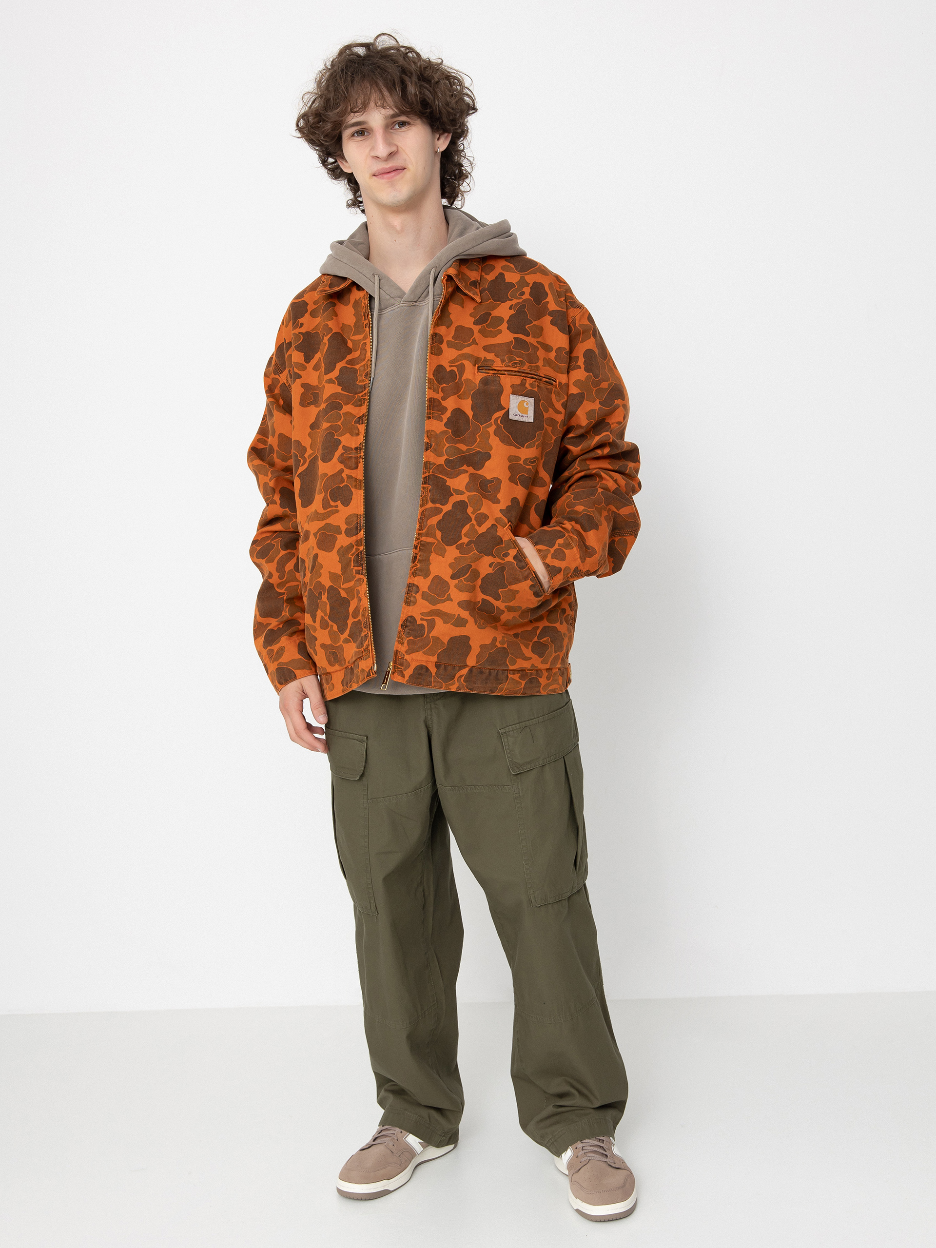 Geacu0103 Carhartt WIP Duck Detroit (camo duck/green/turmeric)