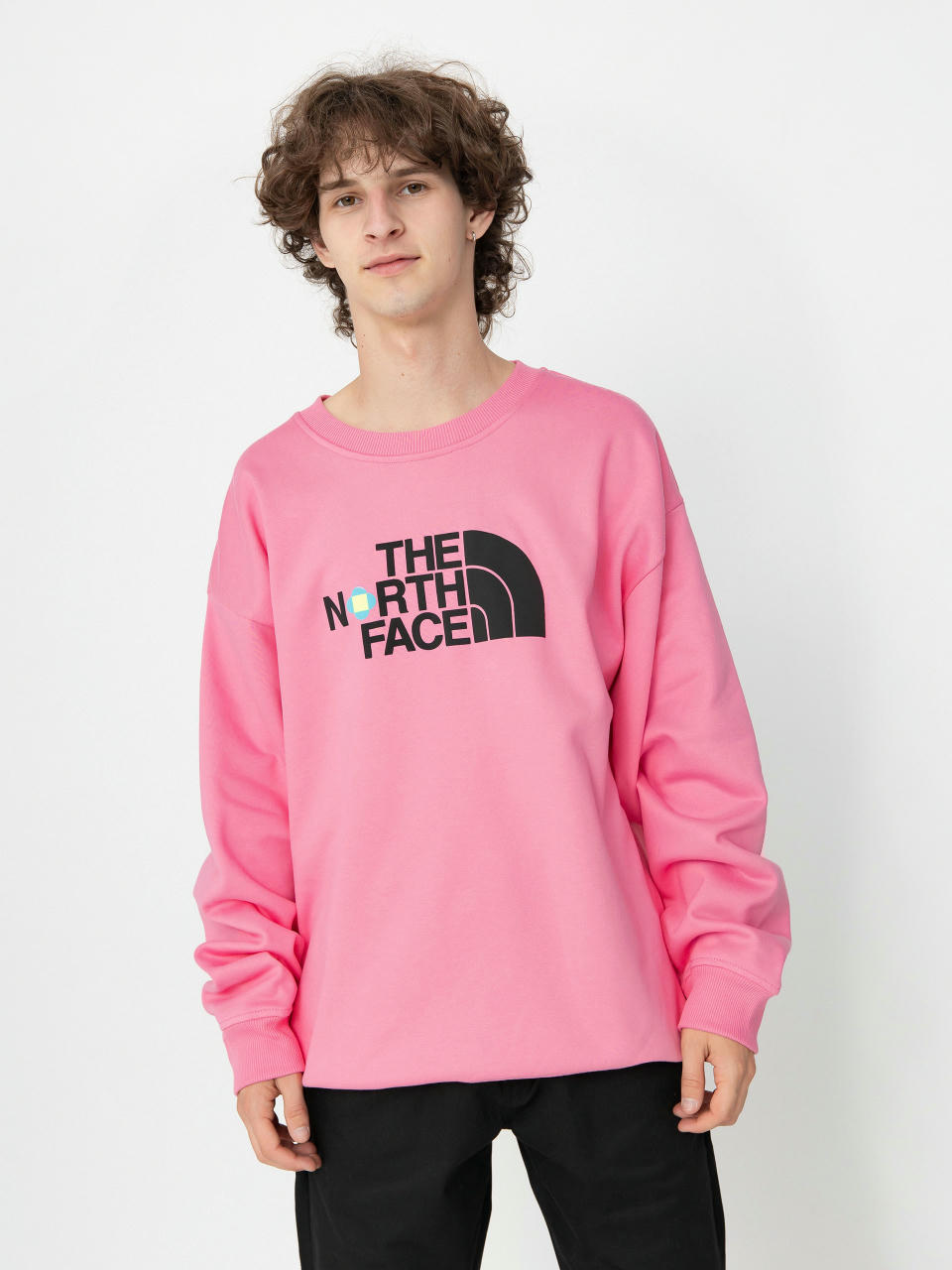 Hanorac The North Face X Yinka Ilori Crew (gamma pink)