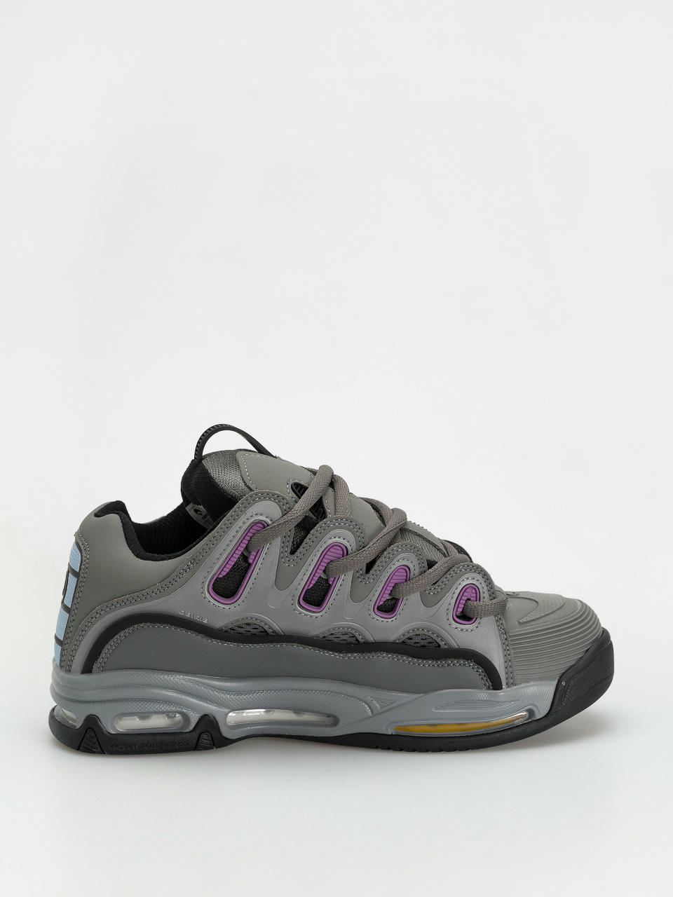 Pantofi Osiris D3 2001 (grey/purple/yellow)