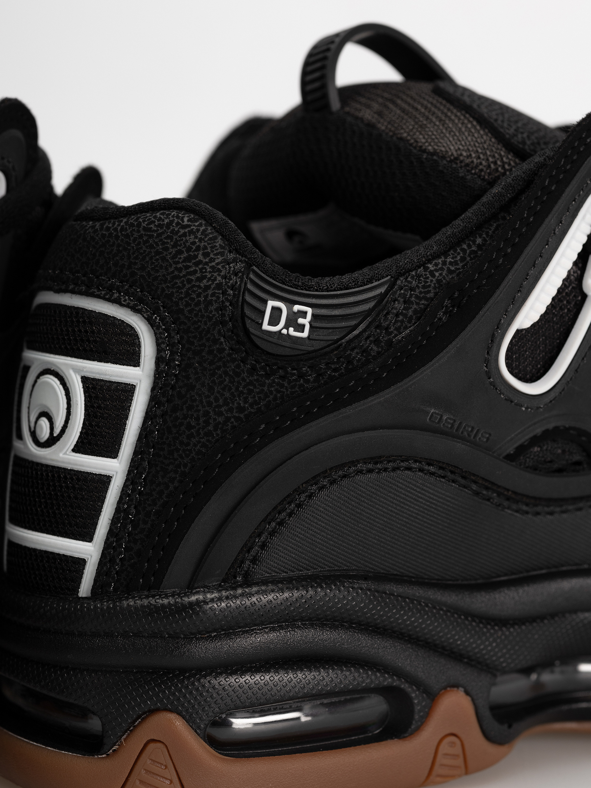 Pantofi Osiris D3 2001 (black/gum)