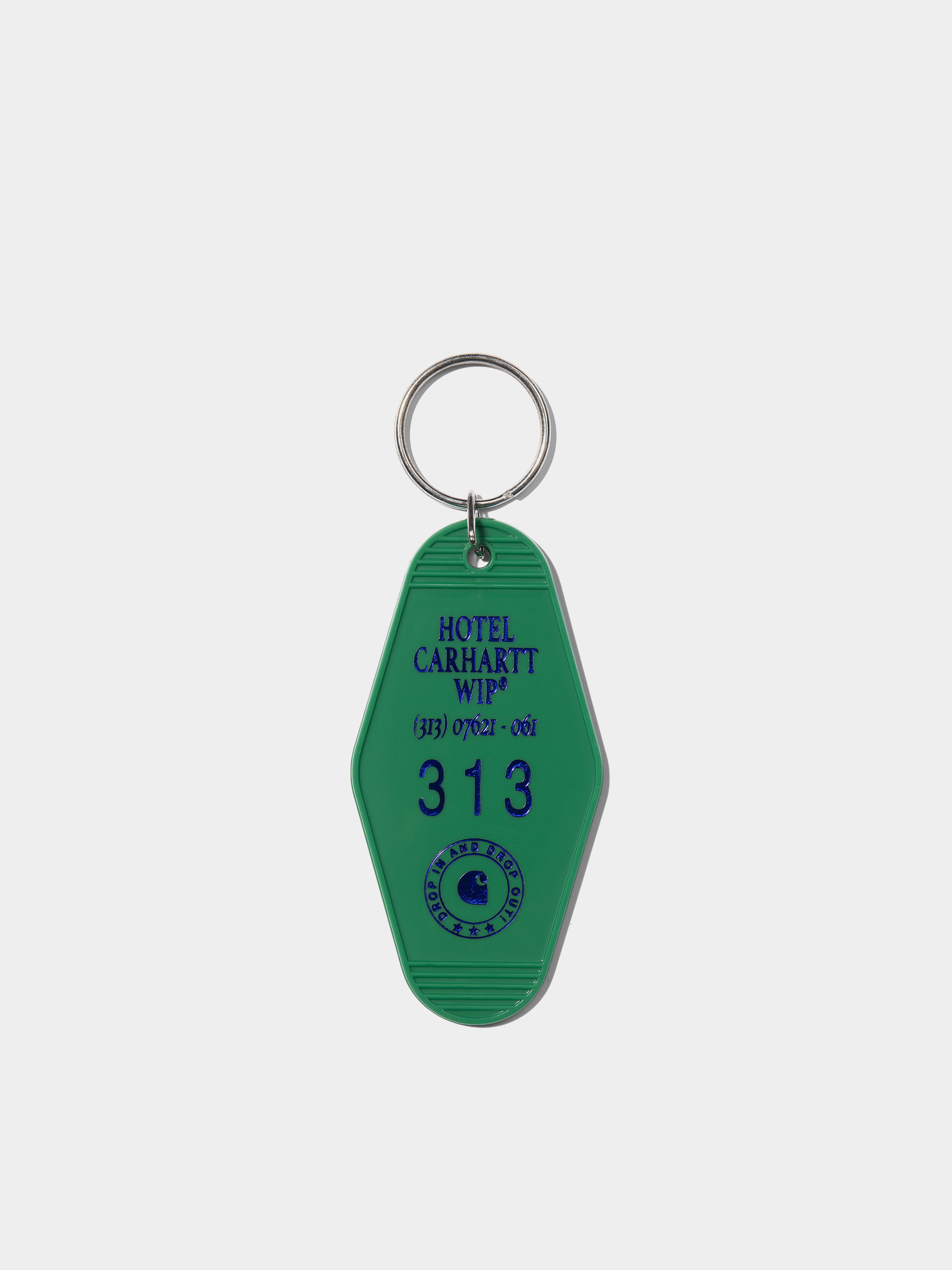 Breloc Carhartt WIP Hotel Keys (aspen green/aura)