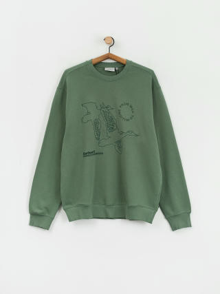 Hanorac Carhartt WIP Flying Ducks (duck green)