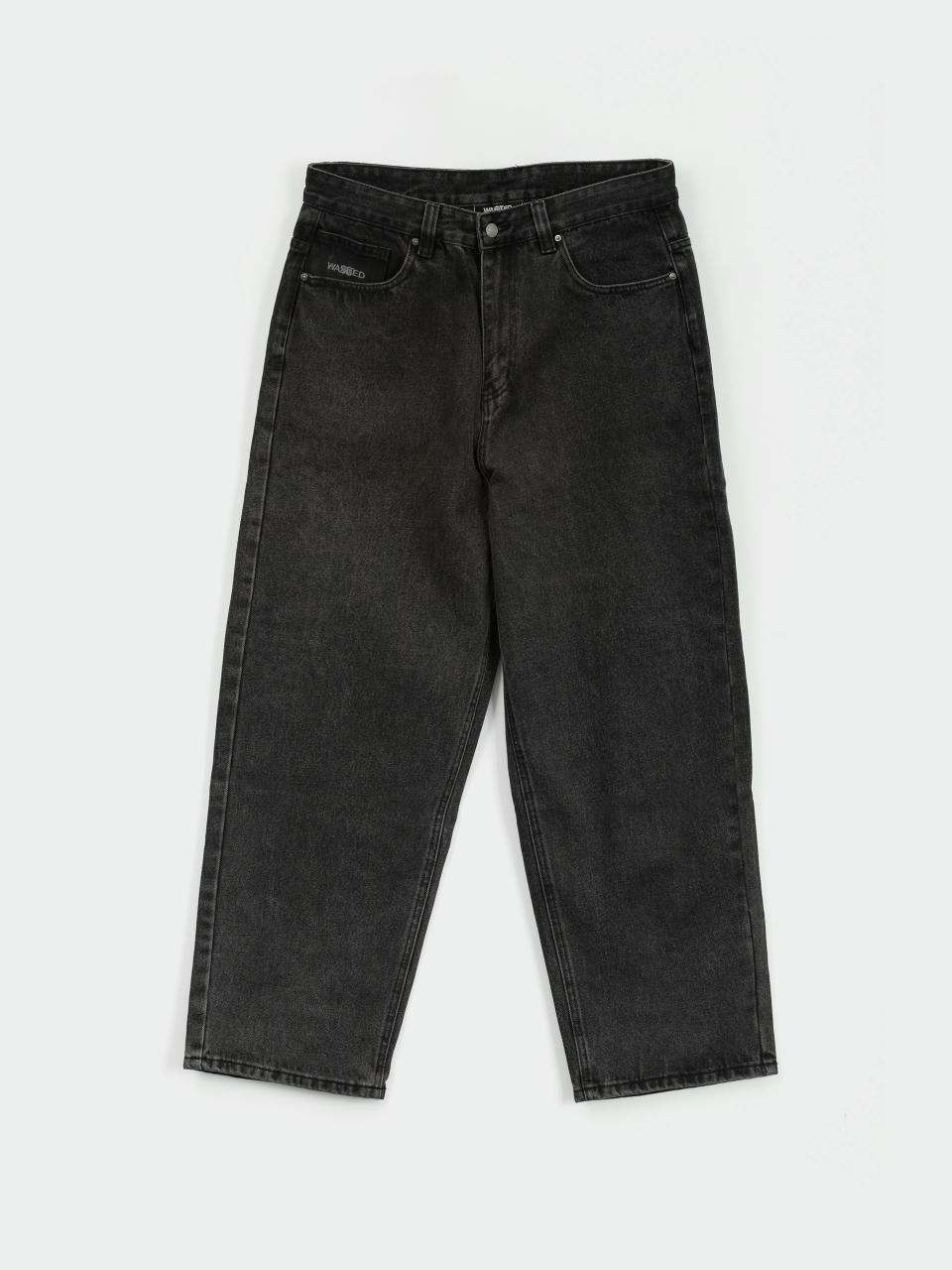 Pantaloni Wasted Paris Kingdom Curve Casper (faded black)