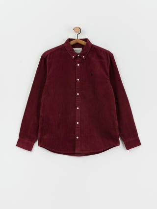 Cămașă Carhartt WIP Madison Cord (malbec/black)