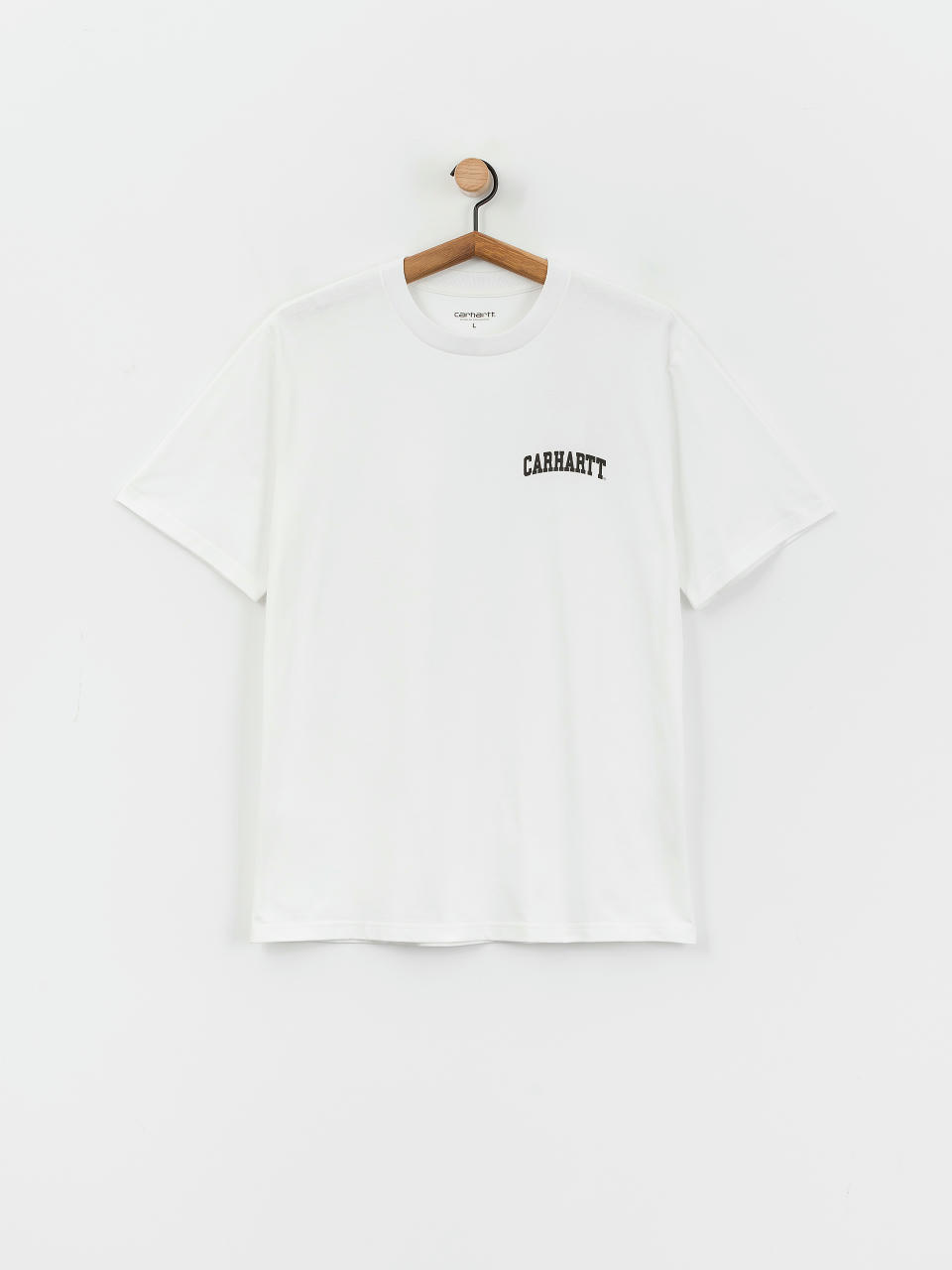 Tricou Carhartt WIP University Script (white/black)