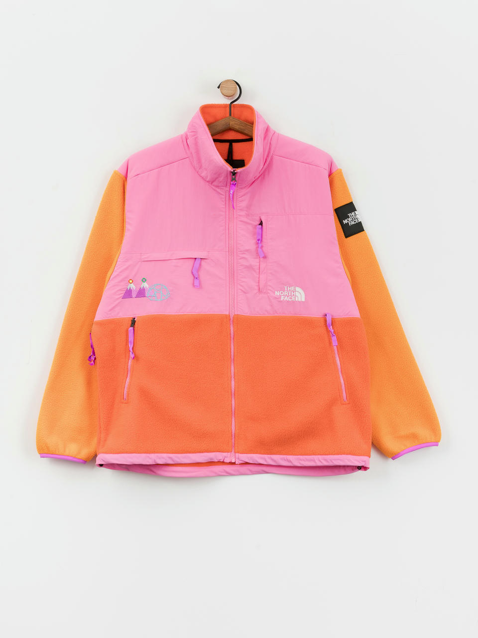 Geacă The North Face X Yinka Ilori Retro Denali (red orange/apricot glaz)