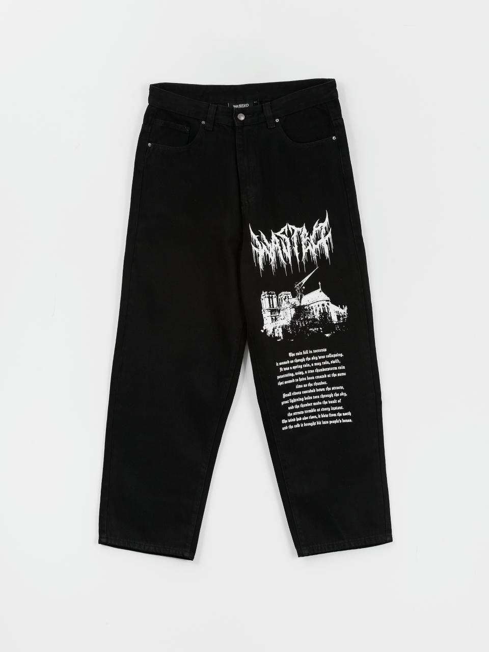 Pantaloni Wasted Paris Vault Casper (black)