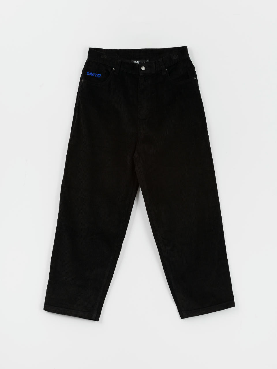 Pantaloni Wasted Paris Acid Corduroy Casper (black)