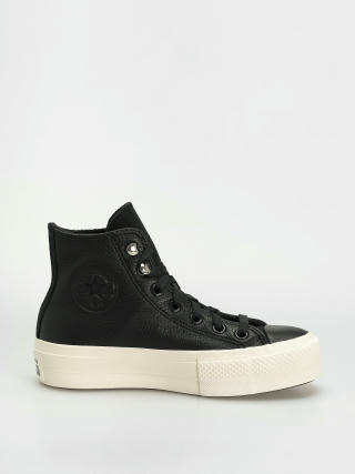 Teniși Converse Chuck Taylor All Star Lift Hi Wmn (black/black/egret)