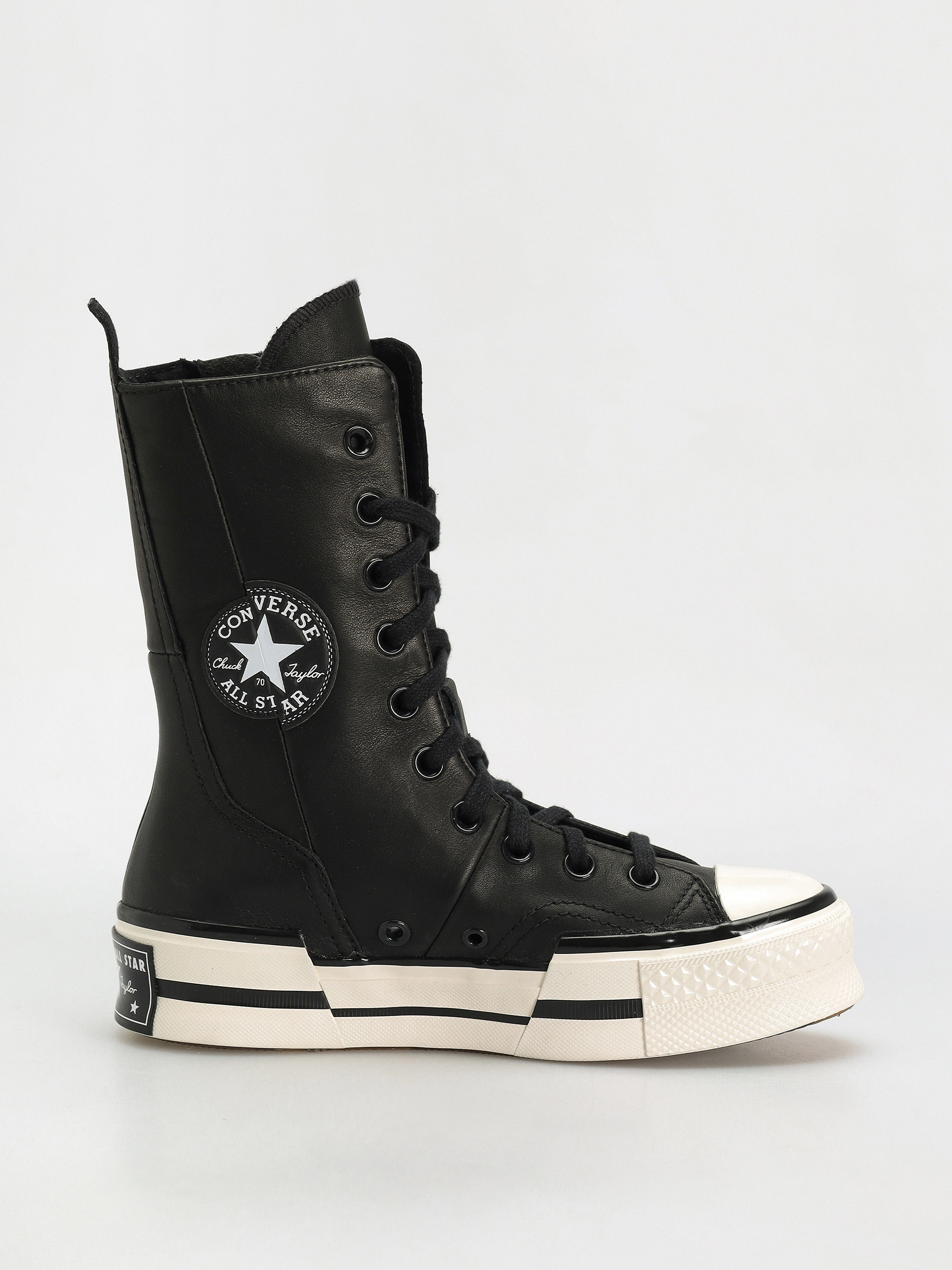 Teniși Converse Chuck 70 Plus X Hi - negru (black/black/egret)