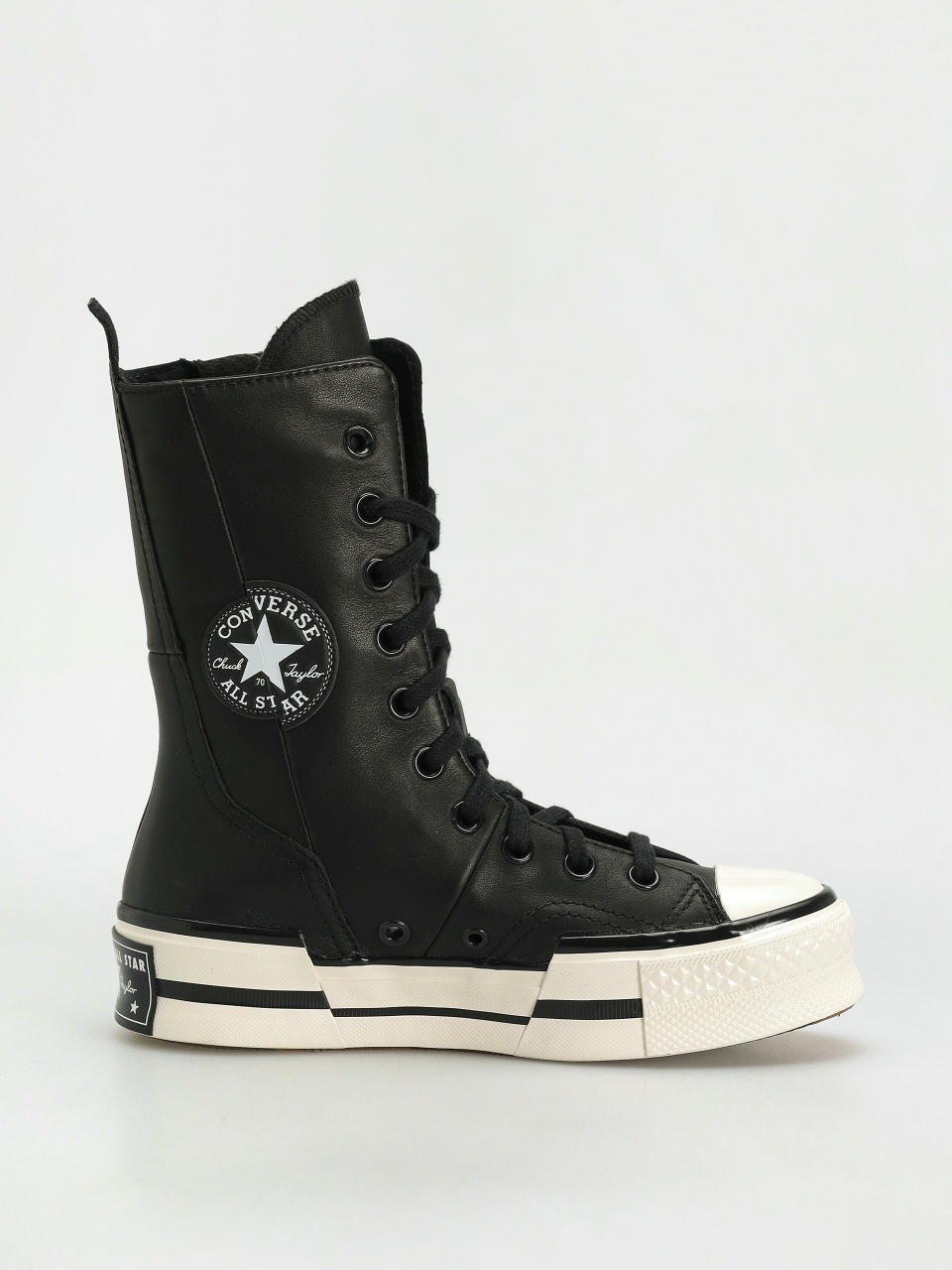 Teniși Converse Chuck 70 Plus X Hi (black/black/egret)