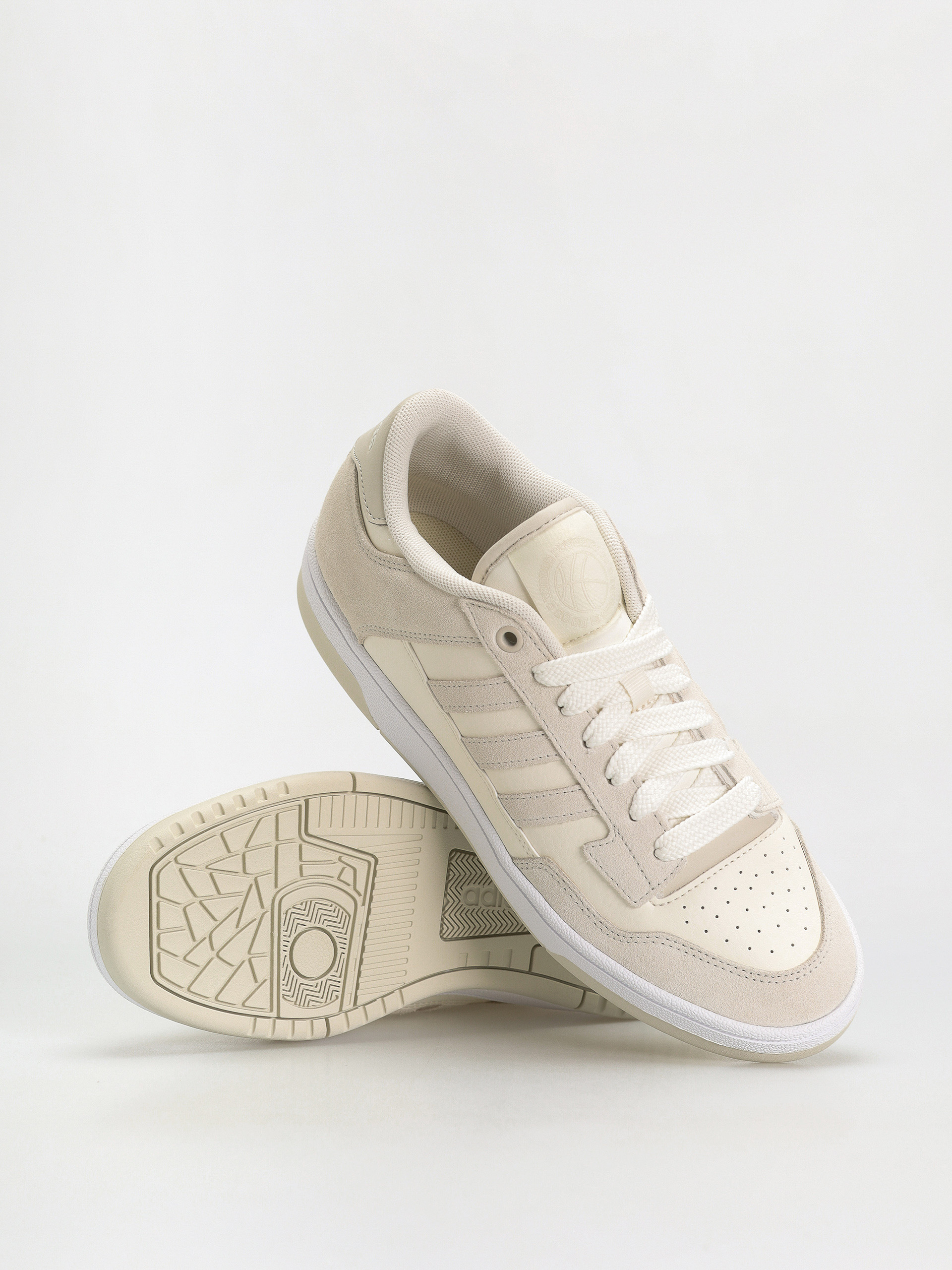 Pantofi adidas Rapid Court Low - bej (orbgry/clowhi/ftwwht)