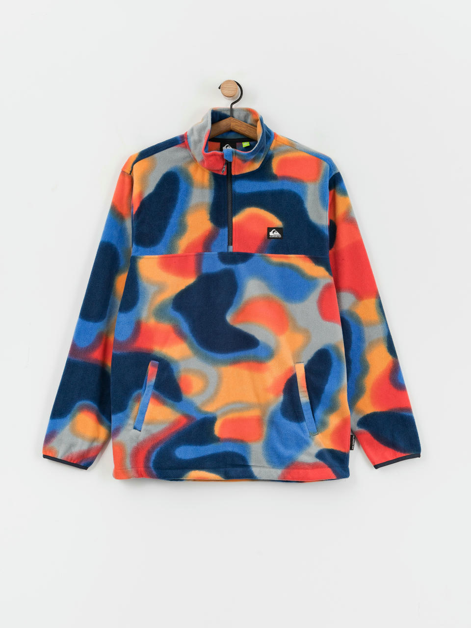 Hanorac din fleece Quiksilver Surf Days 1/2 Zip (surf days spray camo)