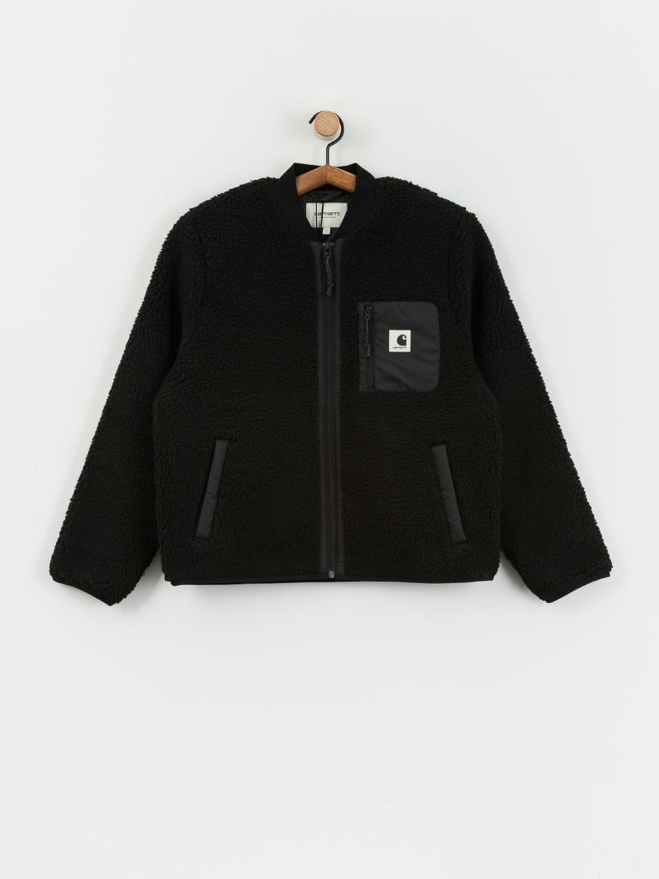 Pentru femei Hanorac din fleece Carhartt WIP Janet (black/black)