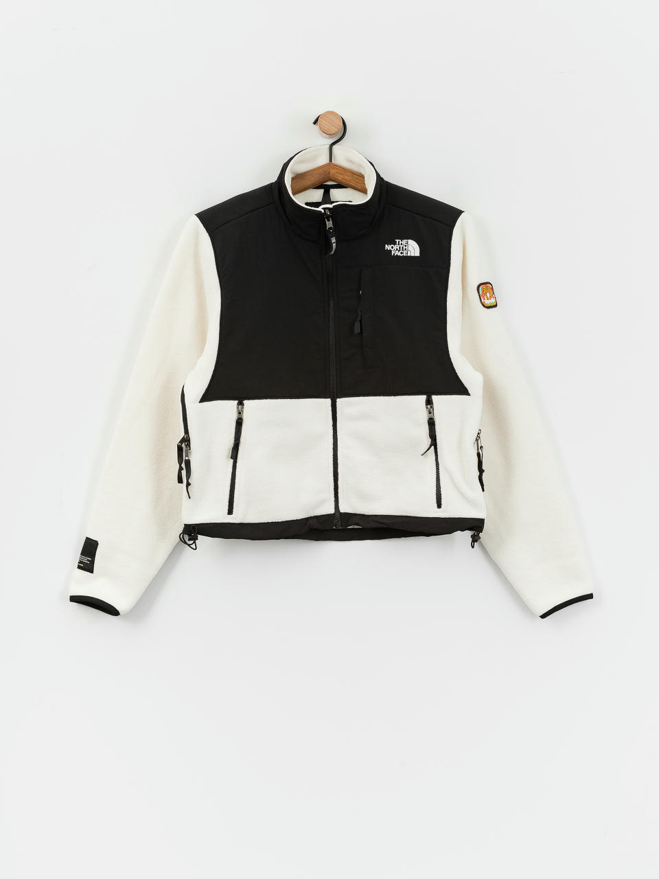 Geacă The North Face Retro Denali Wmn (white dune/tnf black tn)