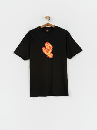 Tricou Santa Cruz Flame Hand (black)