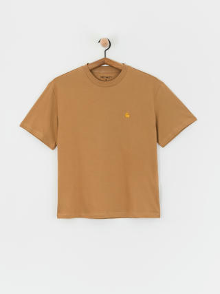 Tricou Carhartt WIP Chase Wmn (peanut/gold)