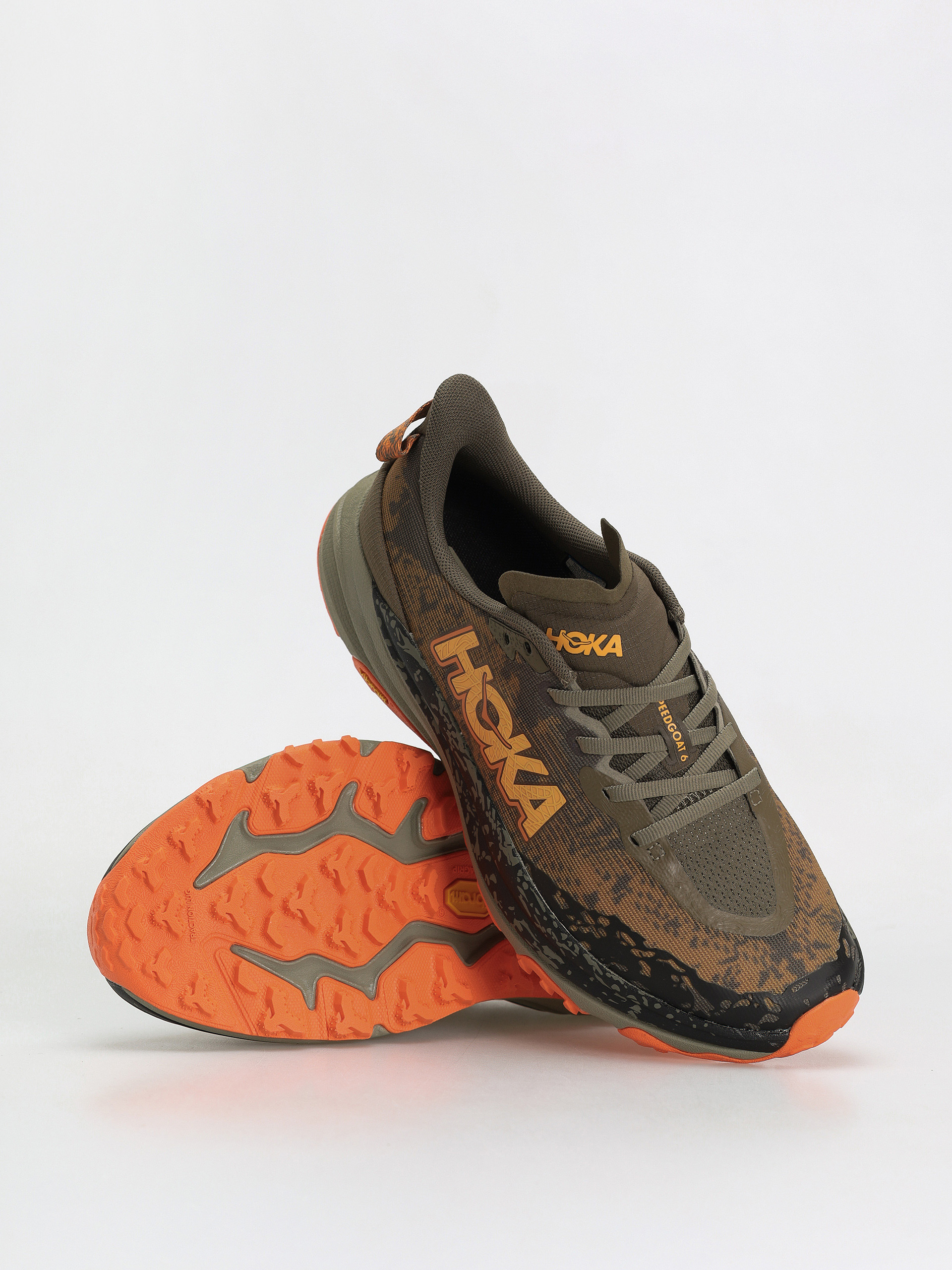 Pantofi Hoka Speedgoat 6 (antique olive/squash)