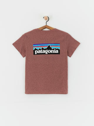 Tricou Patagonia P-6 Logo Responsibili Wmn (dulse mauve)