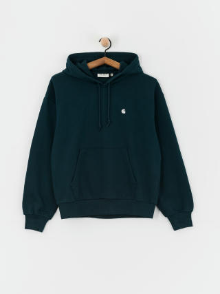 Hanorac cu glugă Carhartt WIP Casey HD Wmn (duck blue/silver)