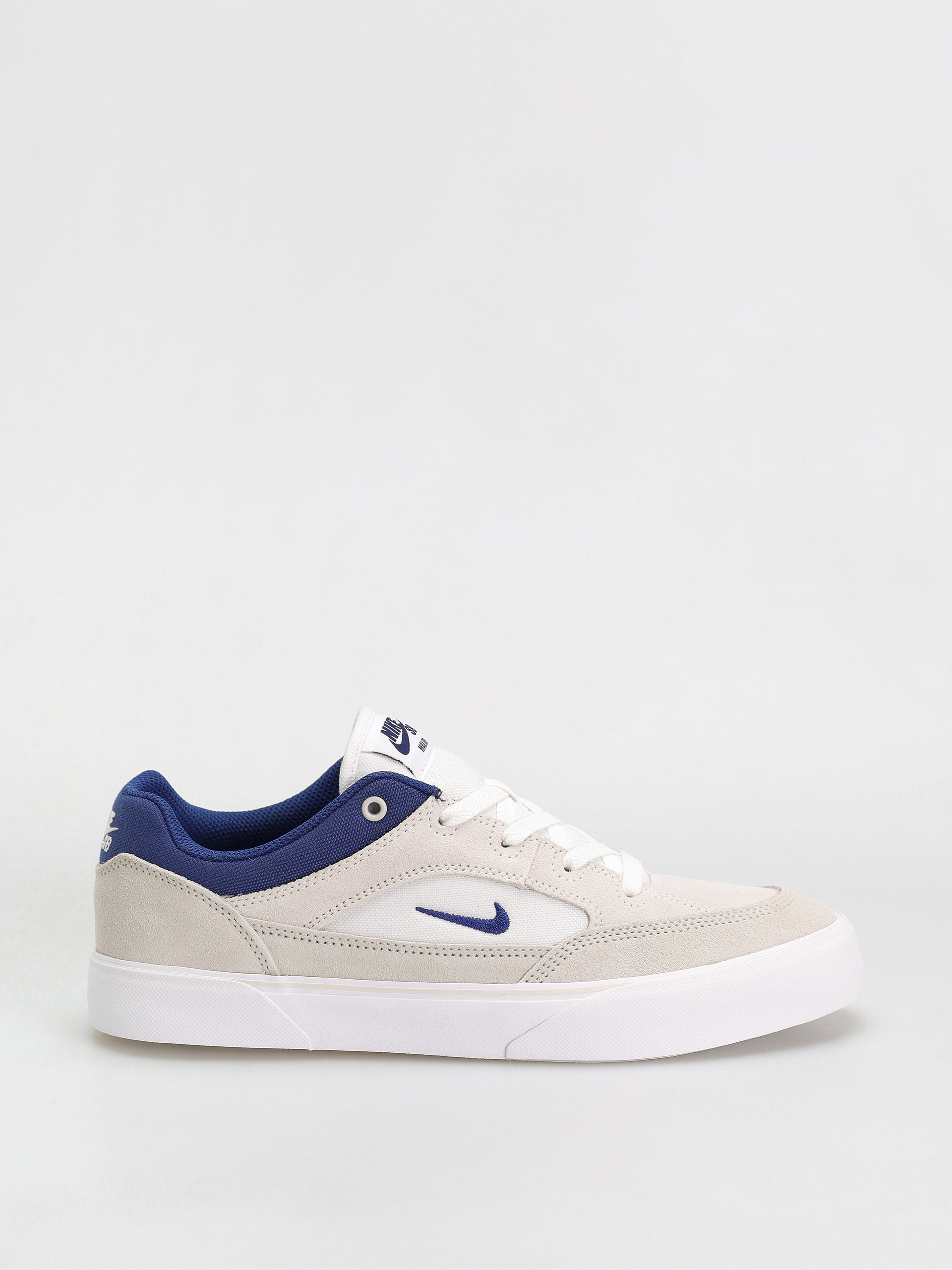 Pantofi Nike SB Malor (white/deep royal blue platinum tint)