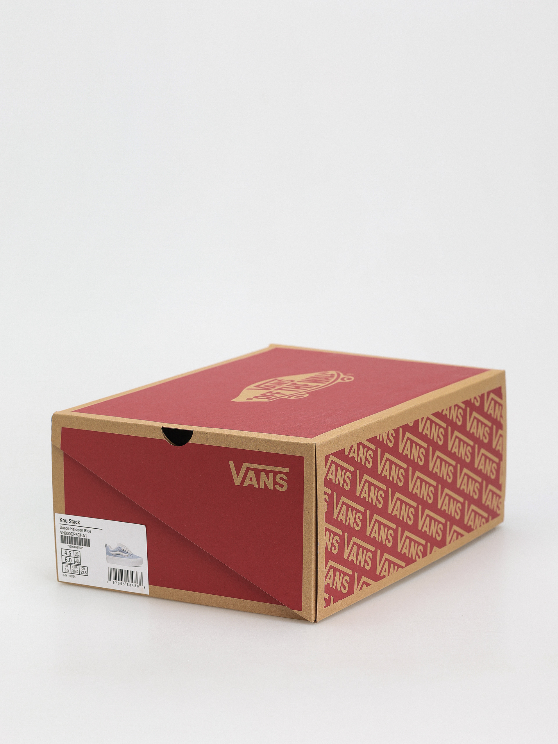 Pantofi Vans Knu Stack (suede halogen blue)