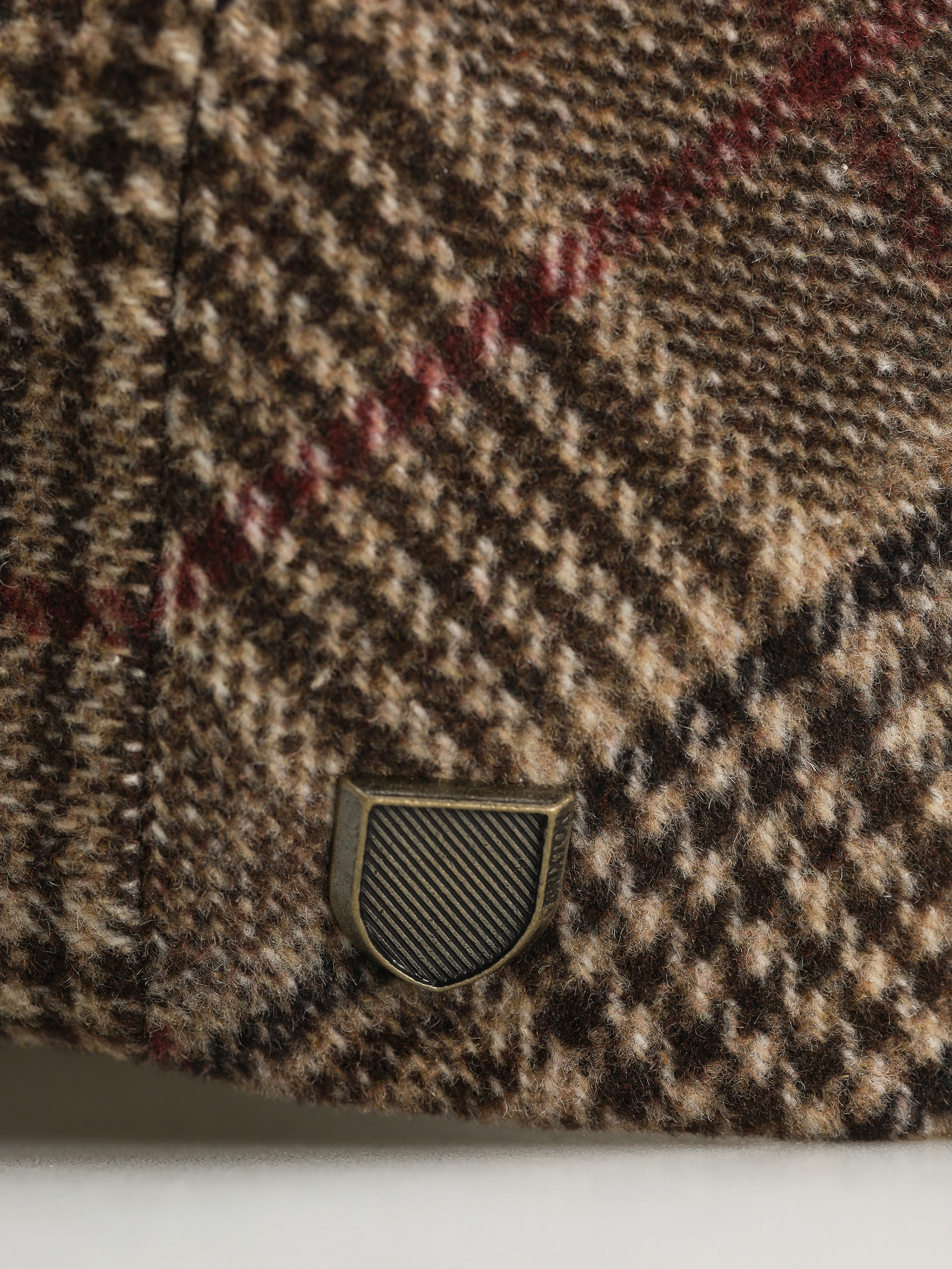 Șapcă Brixton 20Th Anniversary Hooligan Snap (brown plaid)