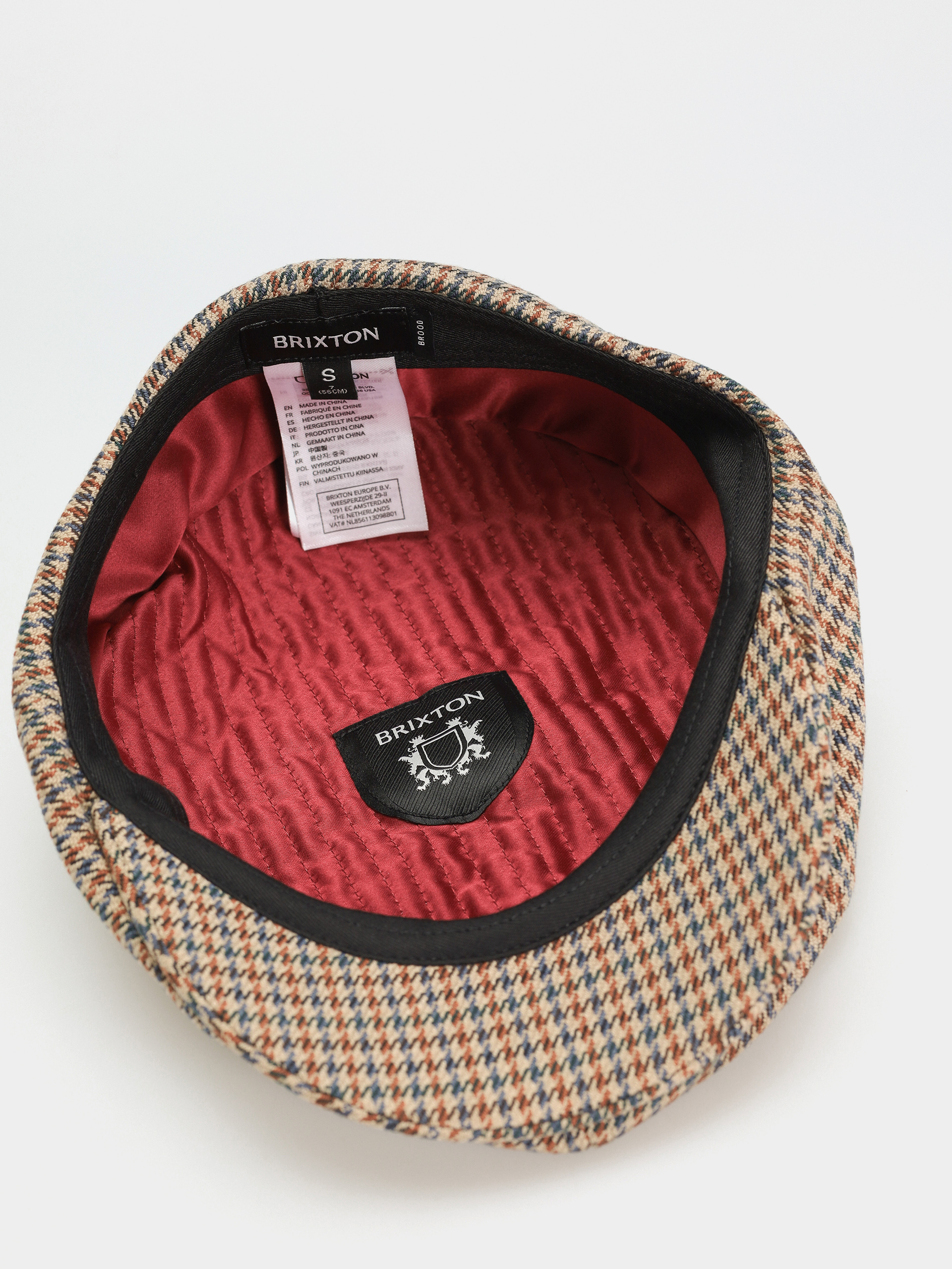 Pălărie cu cozoroc Brixton Brood Snap Cap (sand/light blue)