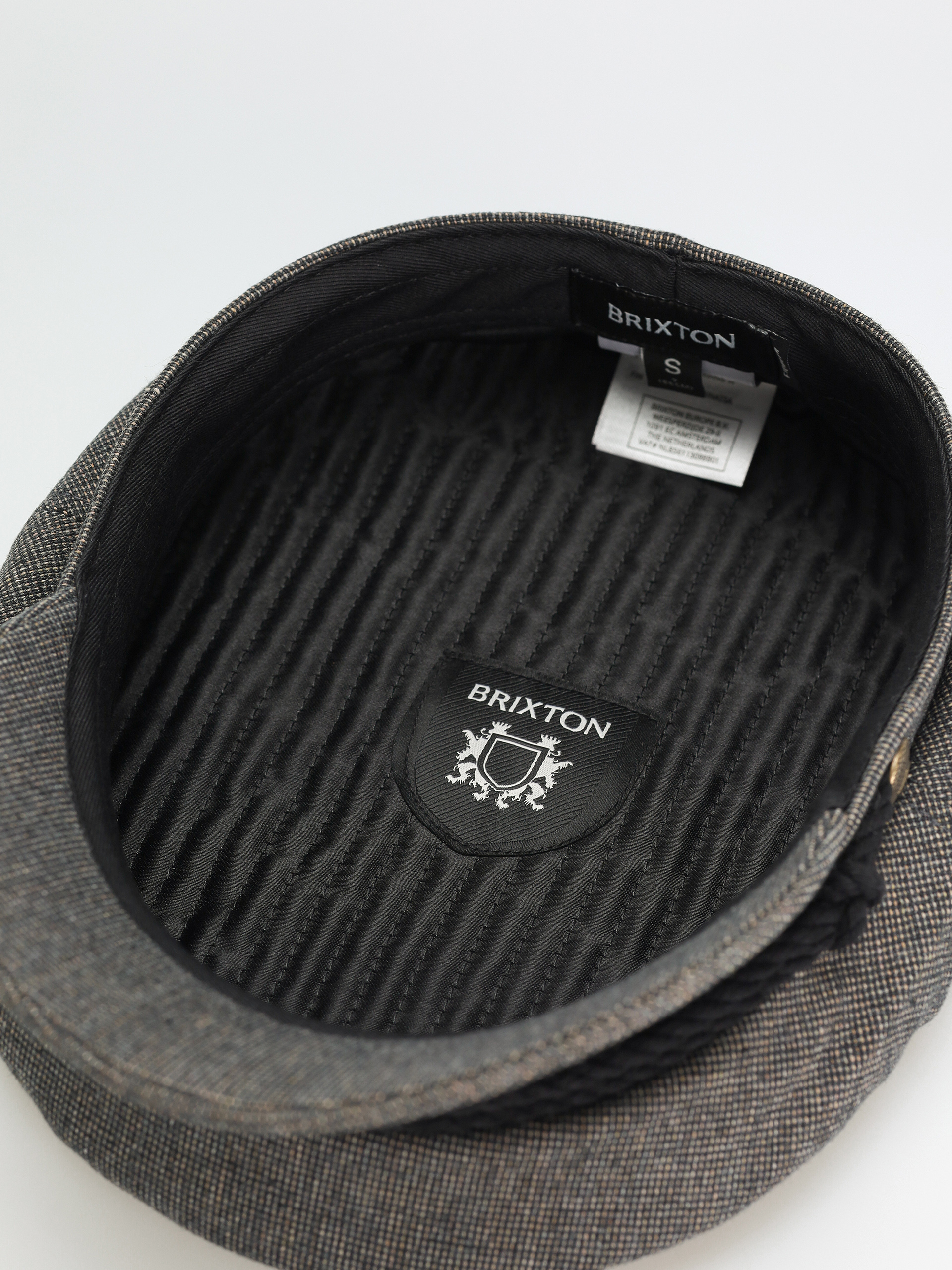 Pălărie cu cozoroc Brixton Fiddler Cap (mixed tweed)