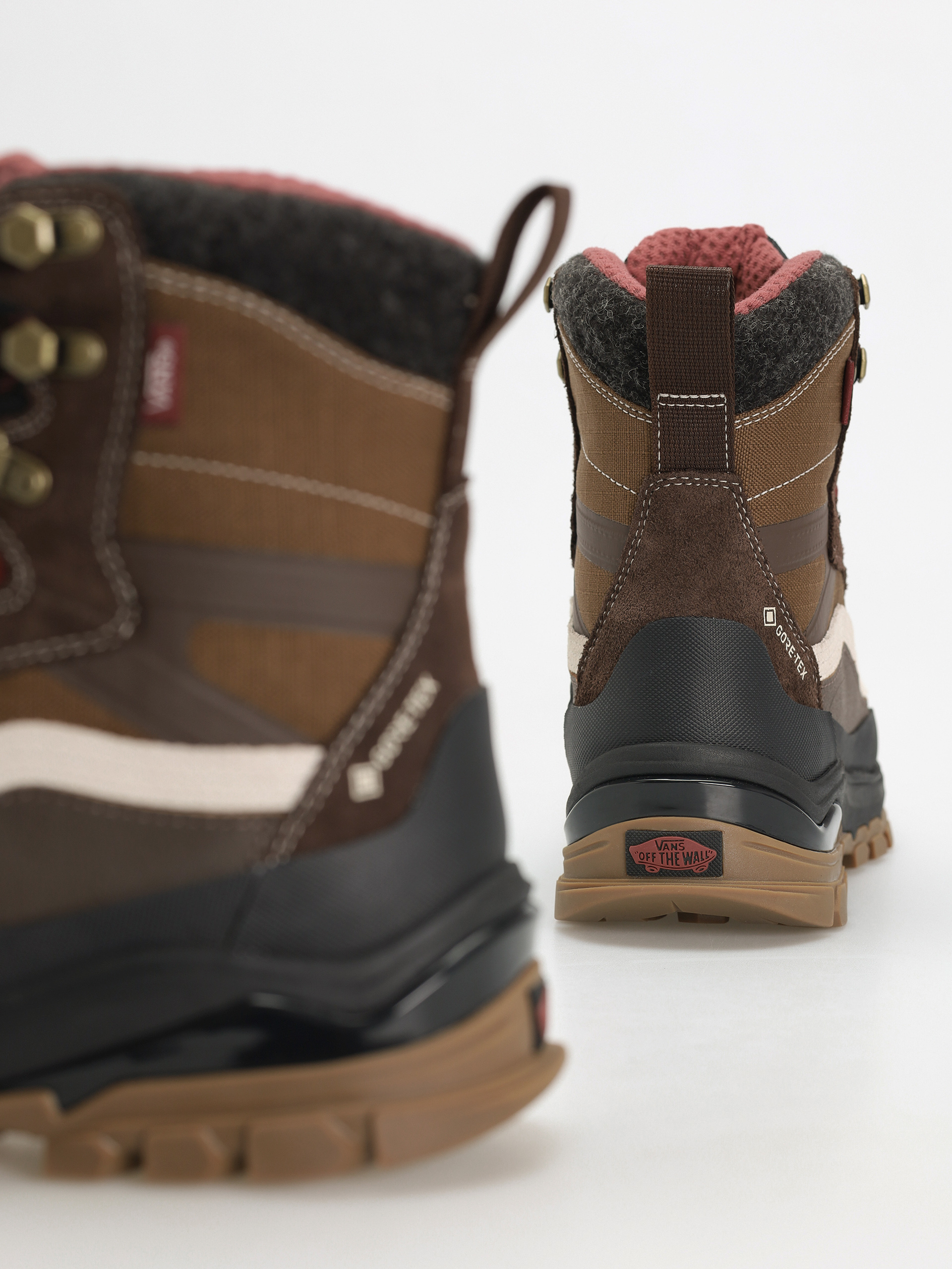 Pantofi Vans Snow Kicker Gore Tex MTE (brown/gum)