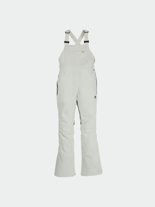 Pantaloni pentru snowboard Burton Avalon Stretch Bib Wmn (stout white)