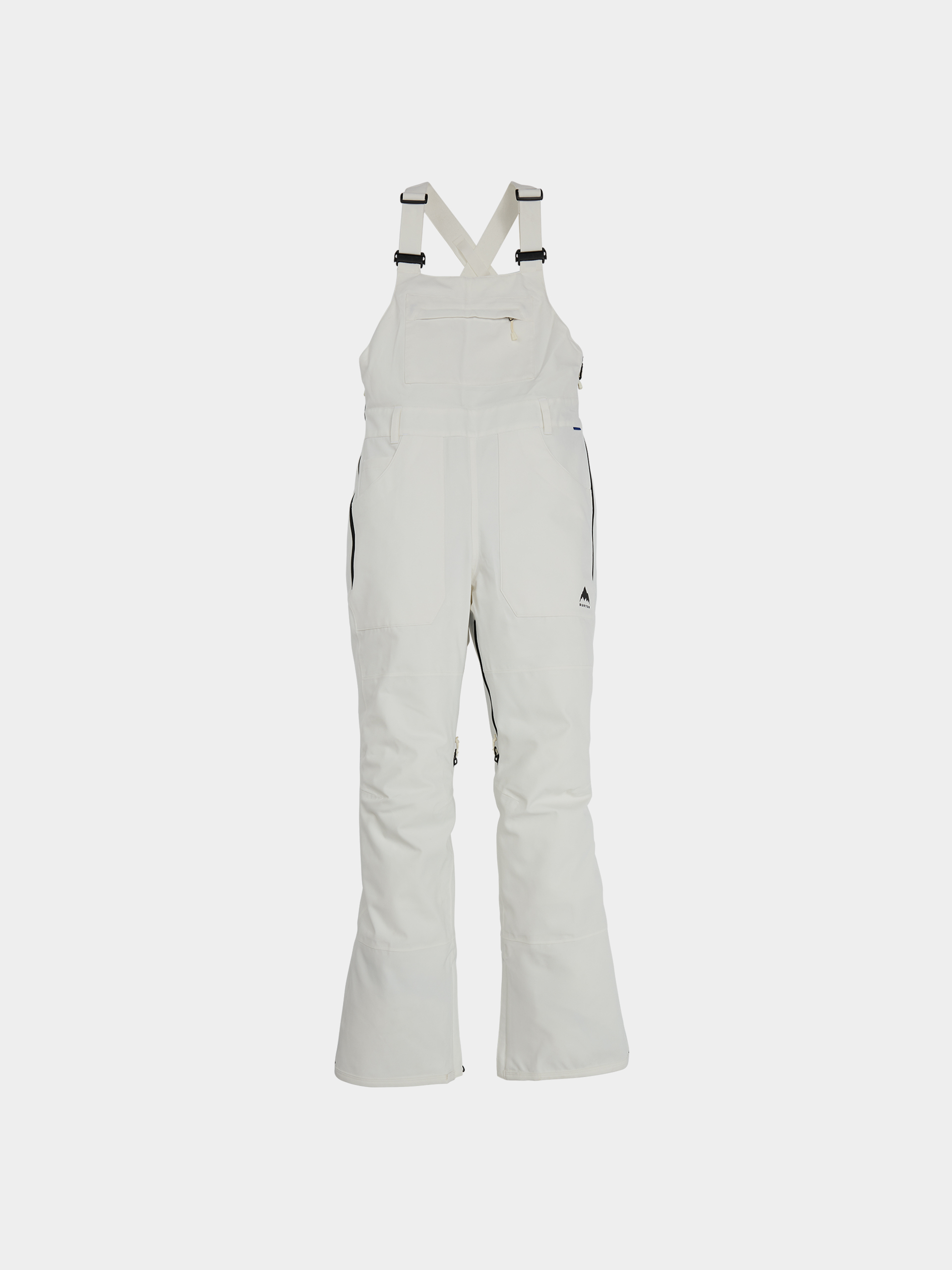 Pantaloni pentru snowboard Burton Avalon Stretch Bib Wmn (stout white)