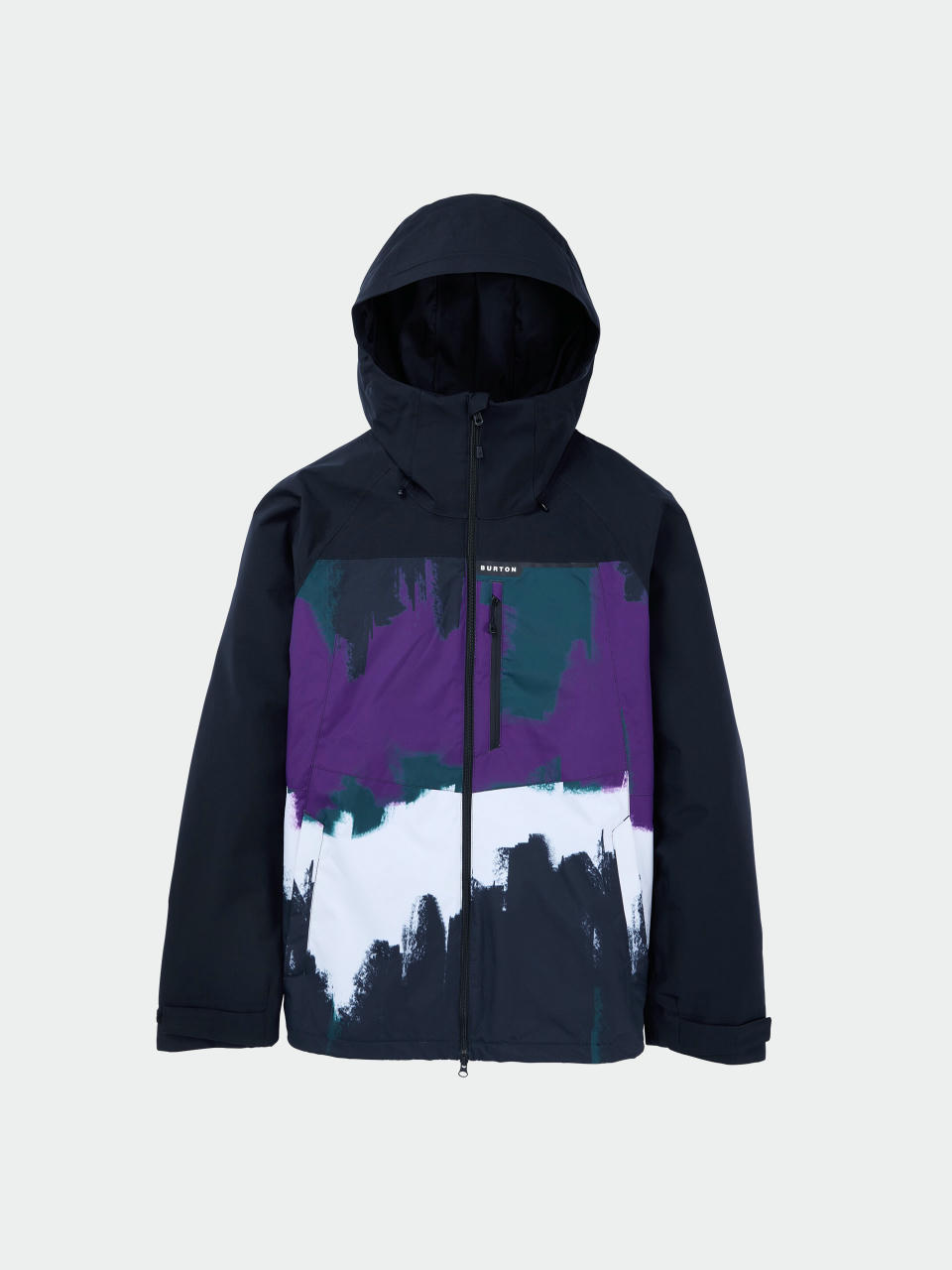 Pentru bărbați Geacă de snowboard Burton Lodgepole (true black/forest chalk)