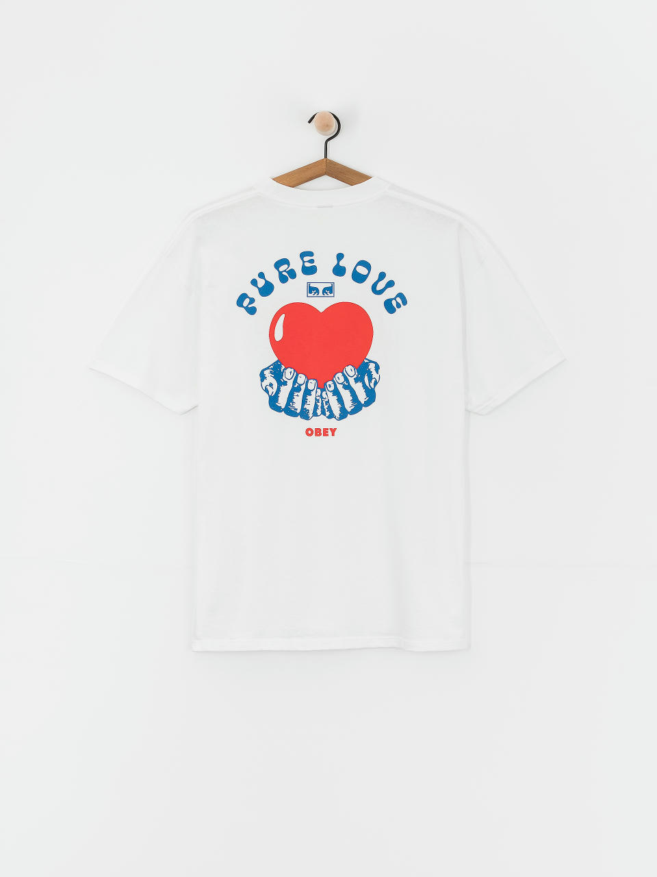 Tricou OBEY Pure Love (white)