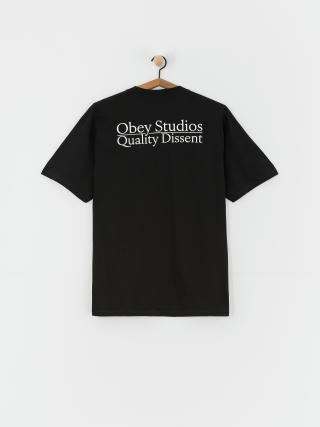 Tricou OBEY Studios Quality Dissent (black)