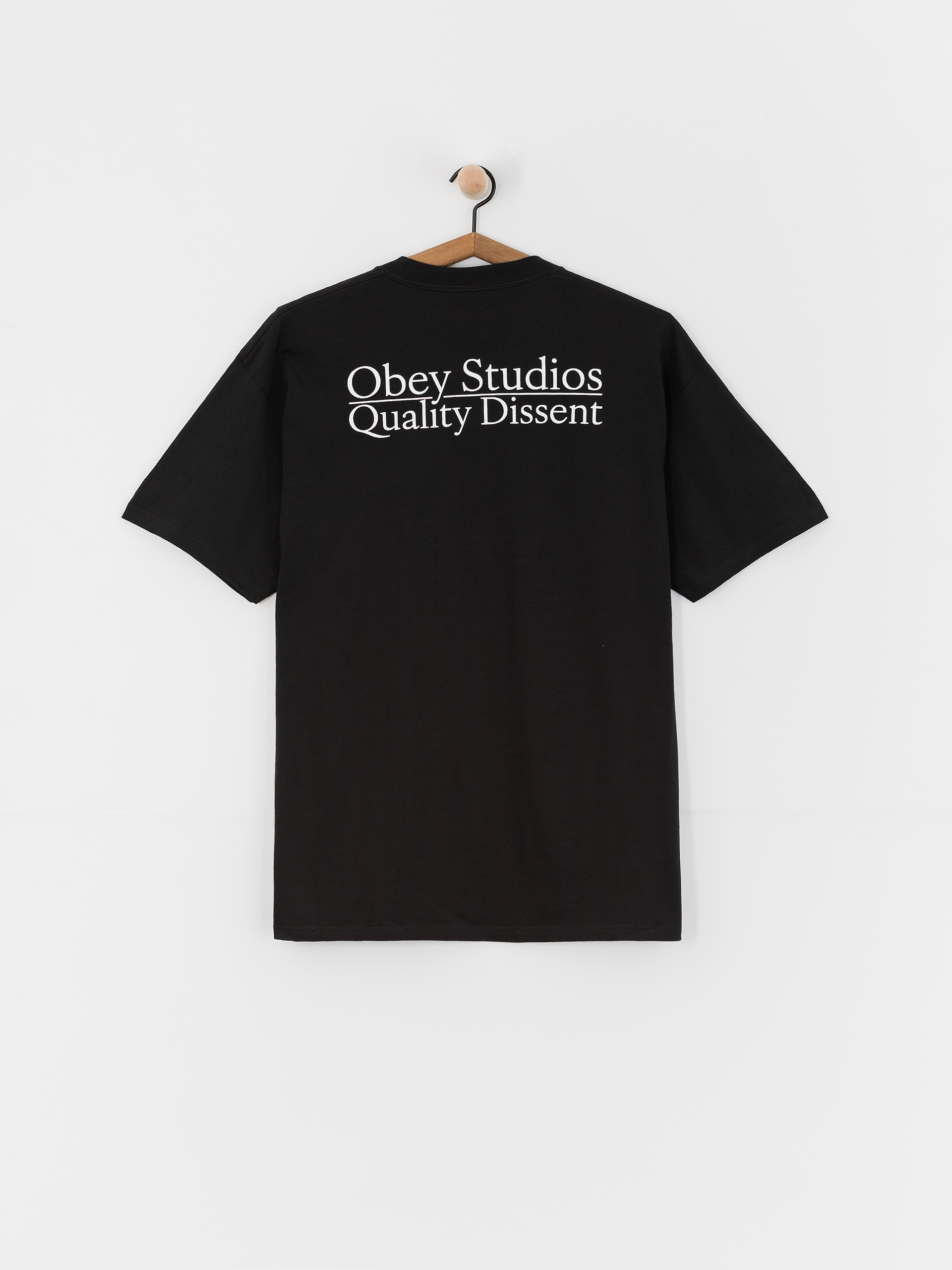 Tricou OBEY Studios Quality Dissent (black)