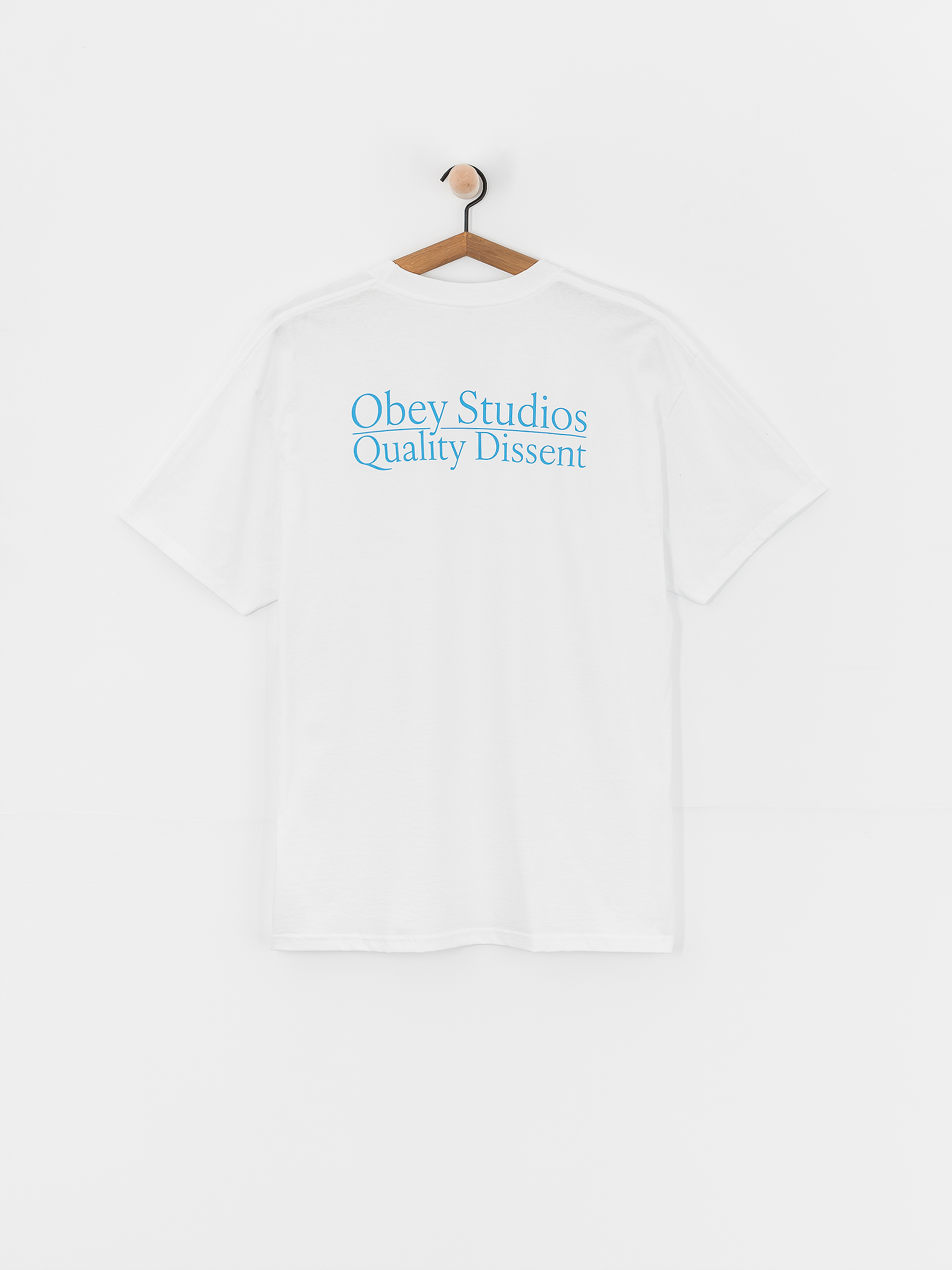Tricou OBEY Studios Quality Dissent (white)
